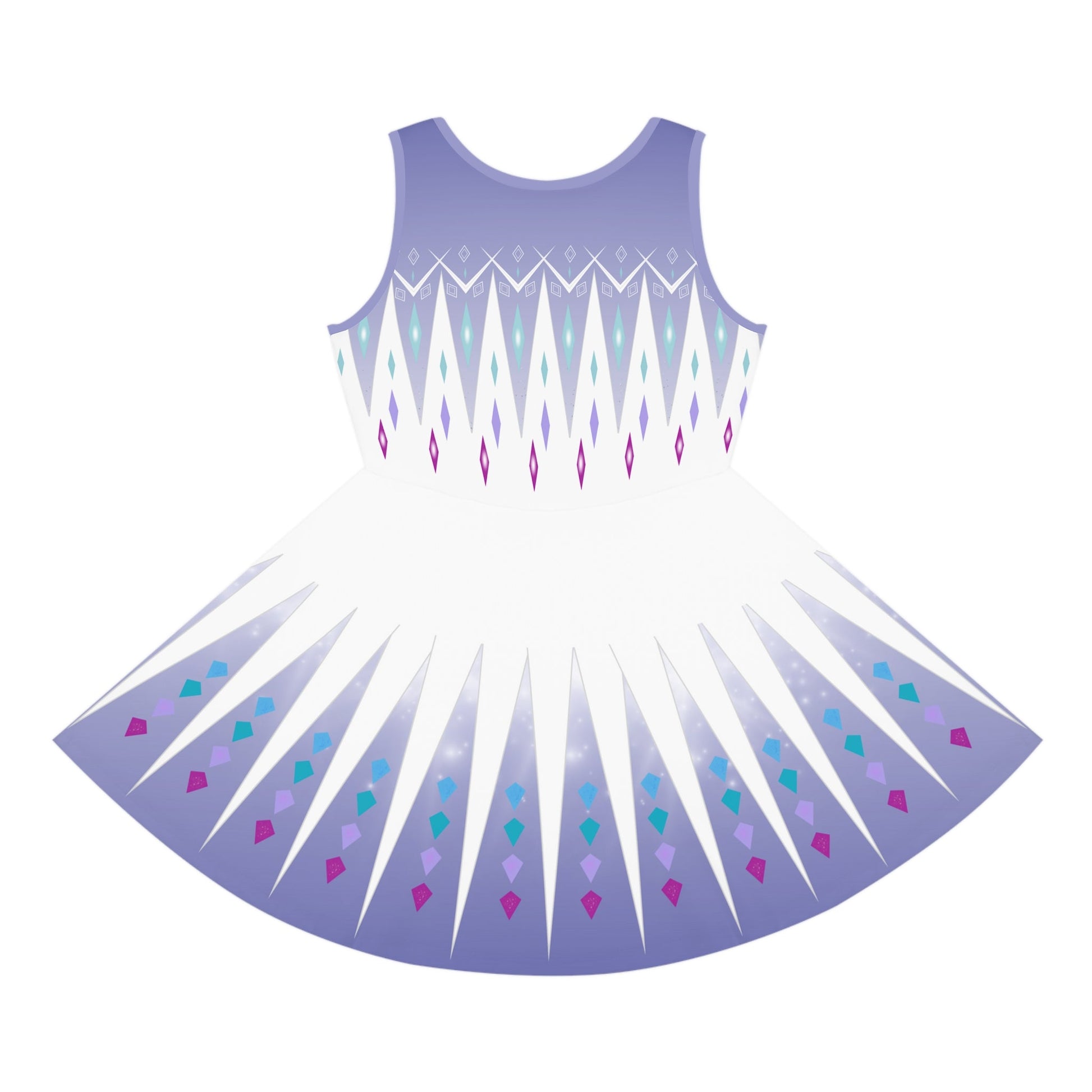 The Elsa Girls' Sleeveless Sundress All Over PrintAOPAOP Clothing#tag4##tag5##tag6#