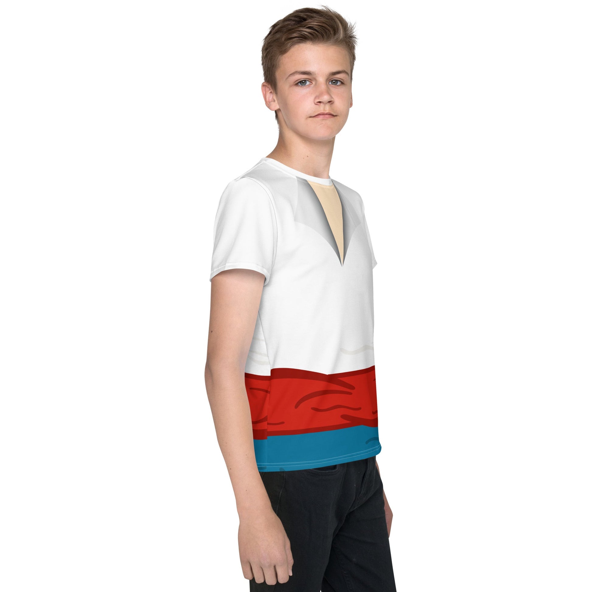 The Eric Youth crew neck t-shirt 100 years of wonderdisney costumedisney family styles#tag4##tag5##tag6#