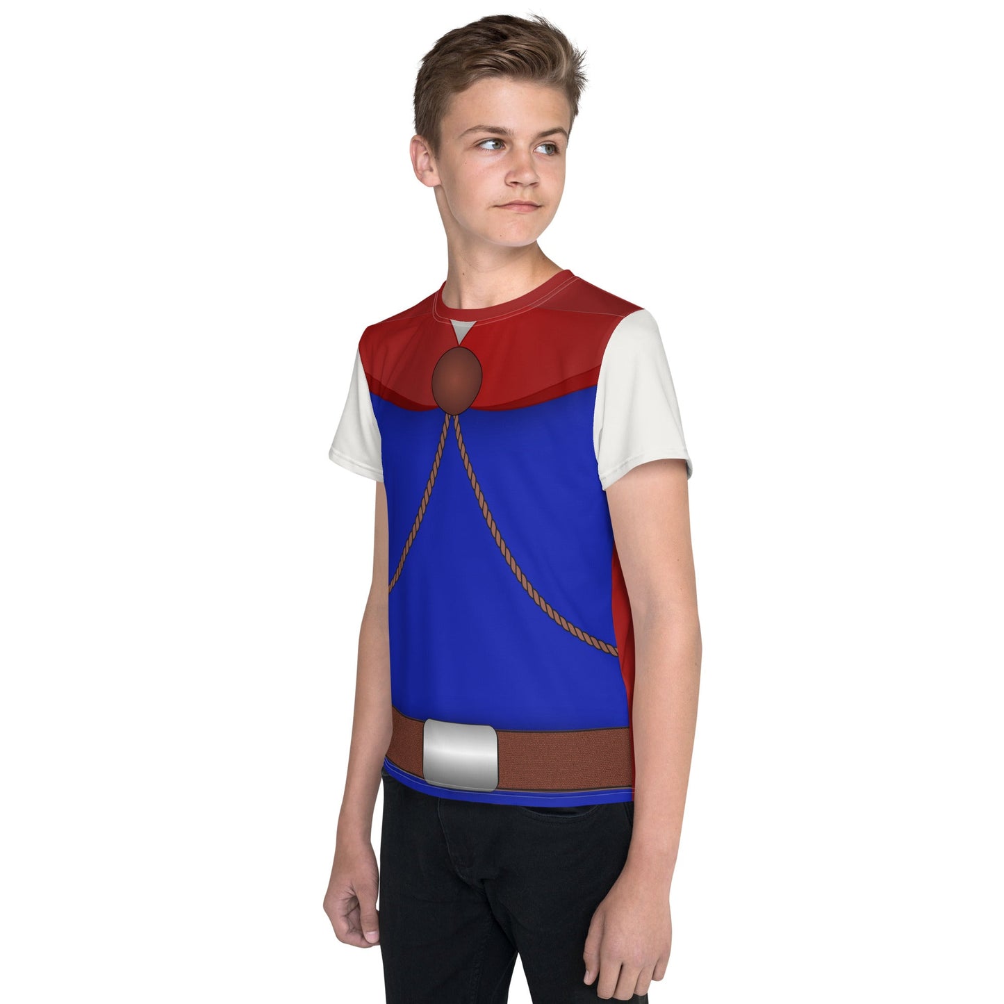 The Florian Youth crew neck t-shirt All Over Printboys disneyKids T-ShirtWrong Lever Clothing