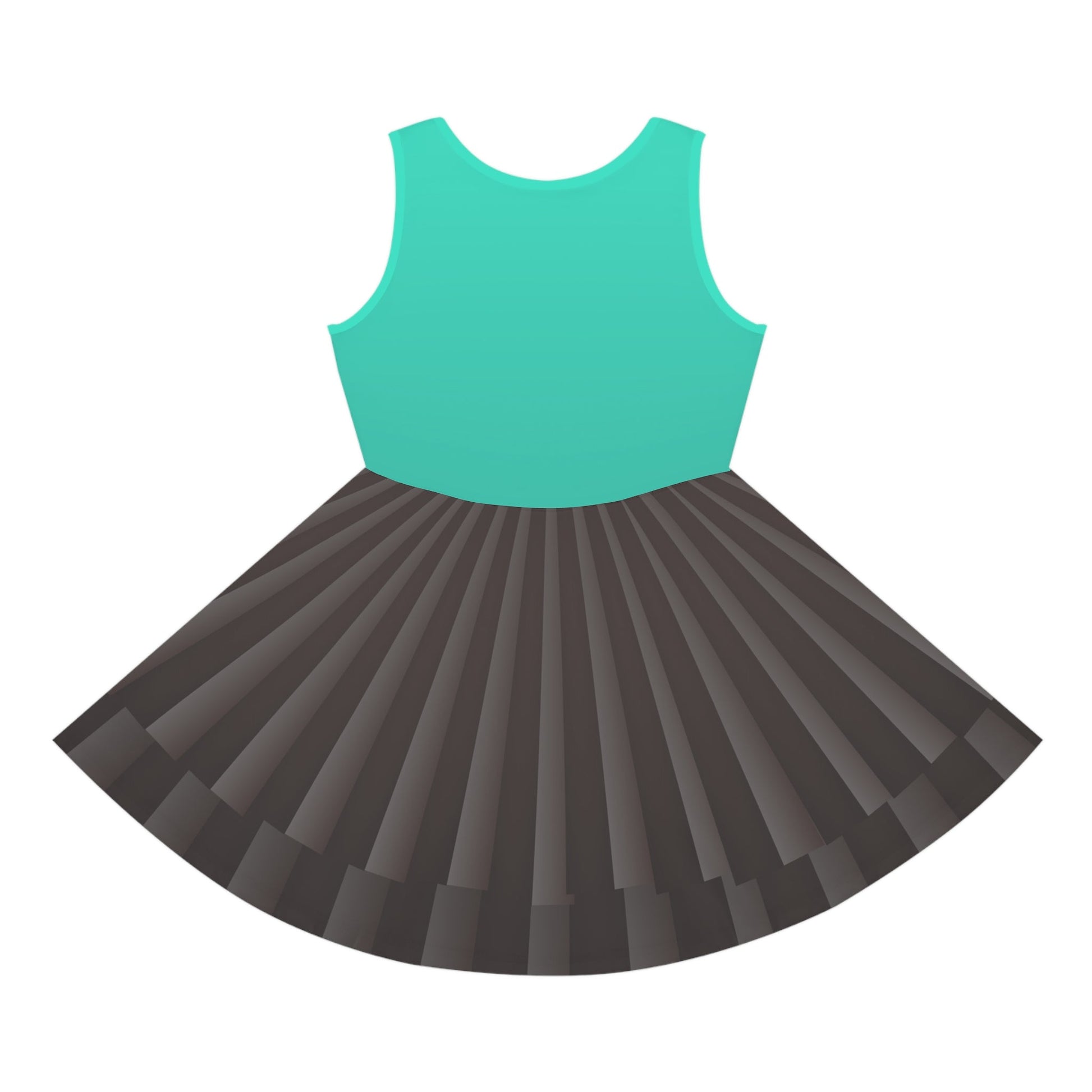 The Glitch Racer Girls' Sleeveless Sundress All Over PrintAOPAOP Clothing#tag4##tag5##tag6#