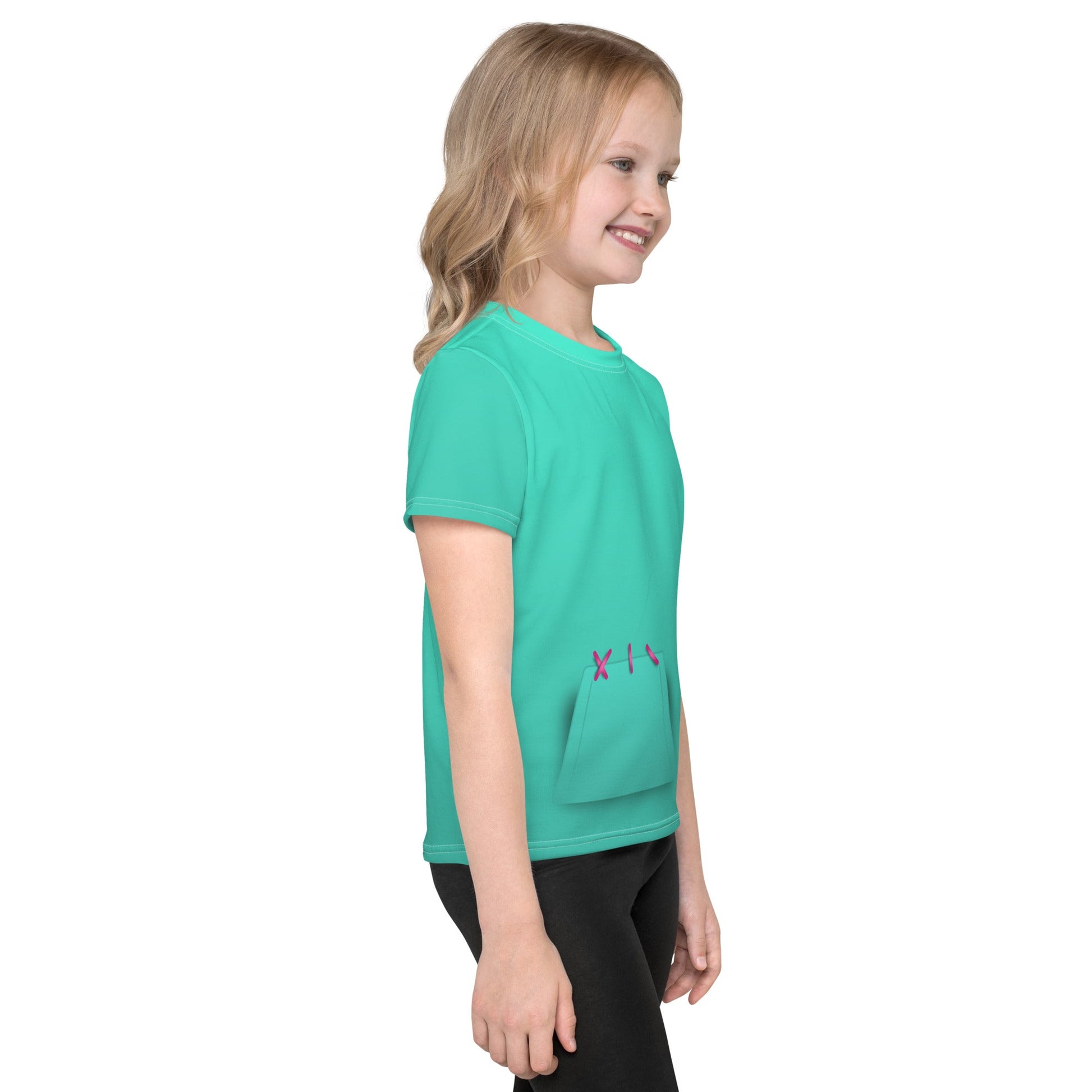 The Glitch Racer Kids crew neck t-shirt character styledisney costumedisney trip style#tag4##tag5##tag6#