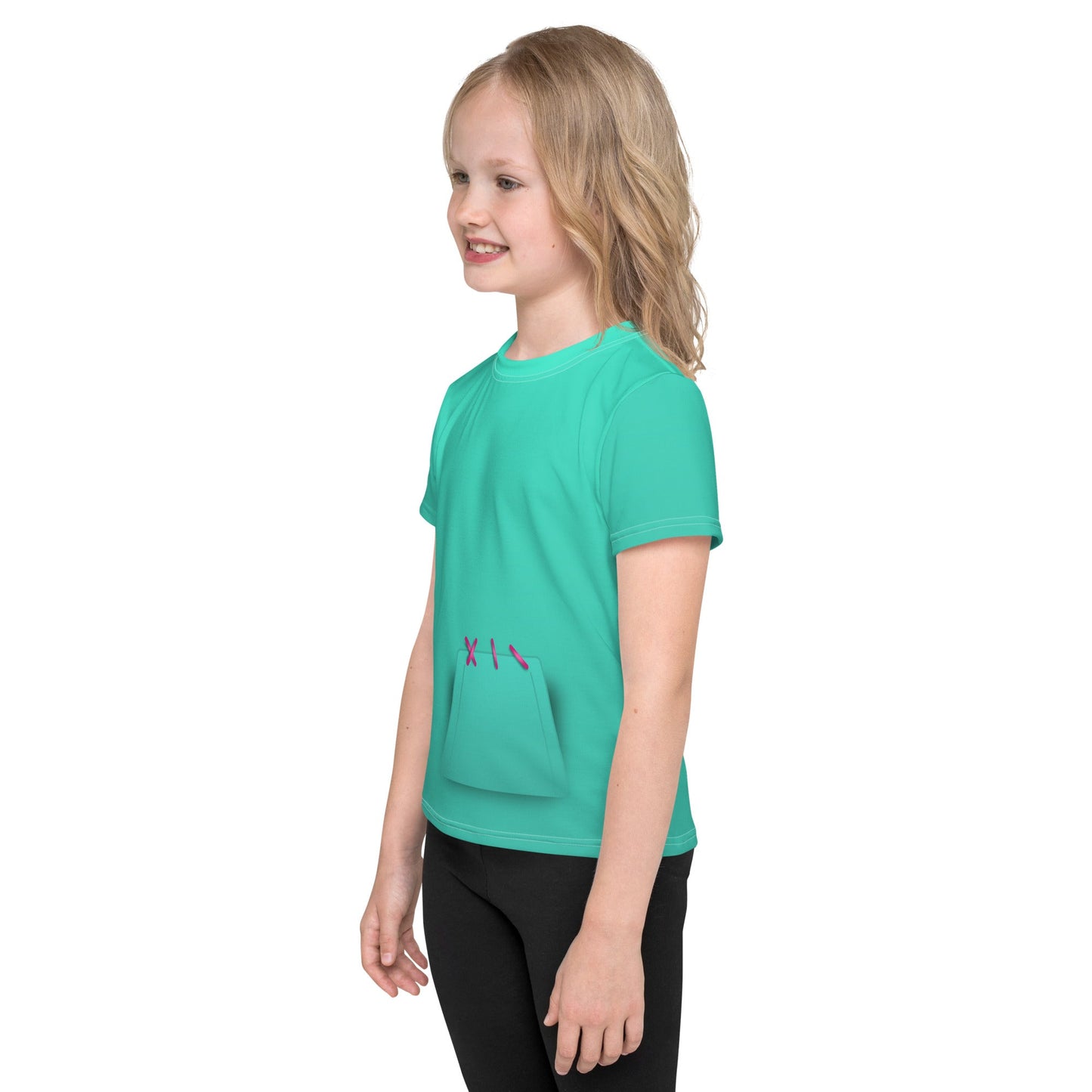The Glitch Racer Kids crew neck t-shirt character styledisney costumedisney trip style#tag4##tag5##tag6#