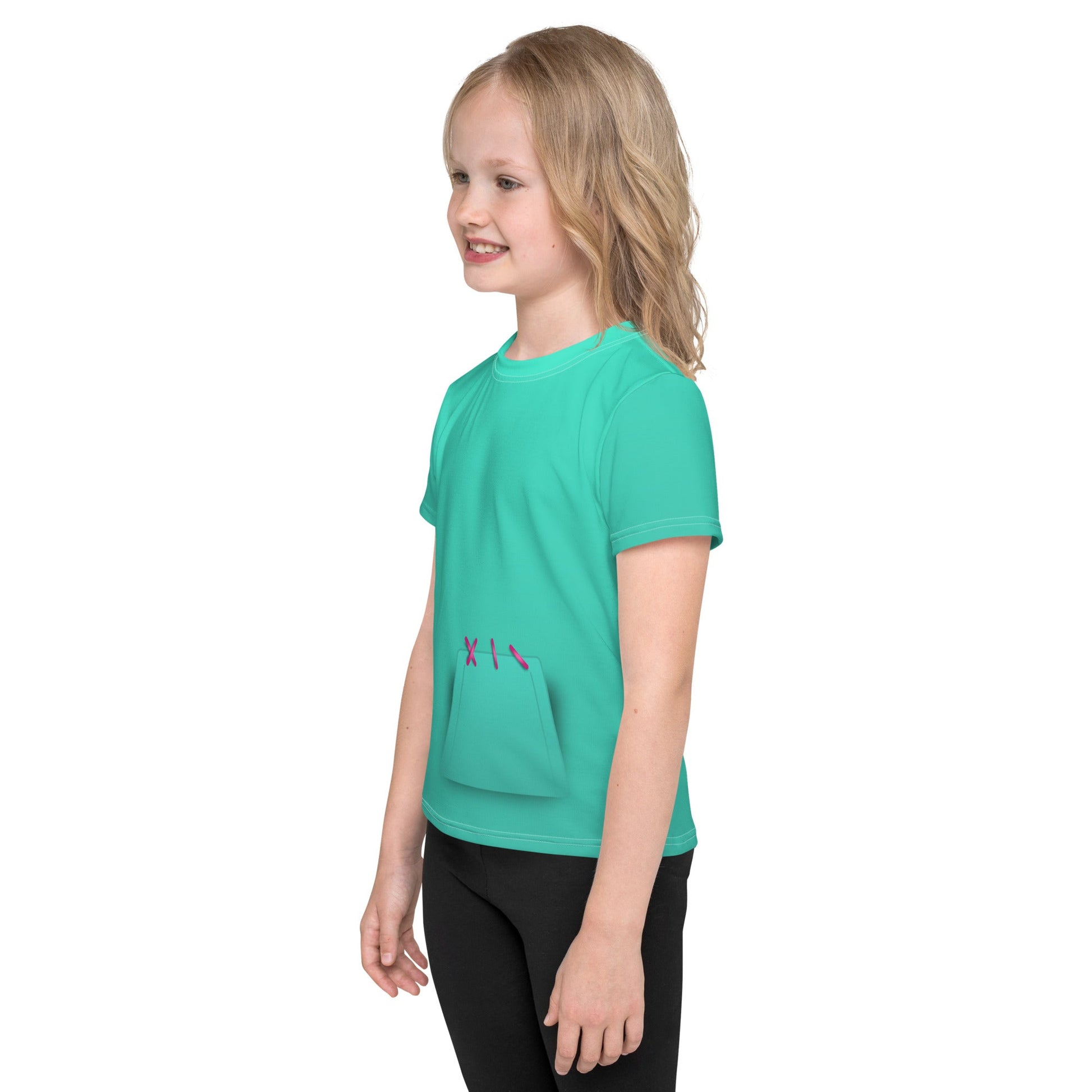 The Glitch Racer Kids crew neck t-shirt character styledisney costumedisney trip style#tag4##tag5##tag6#