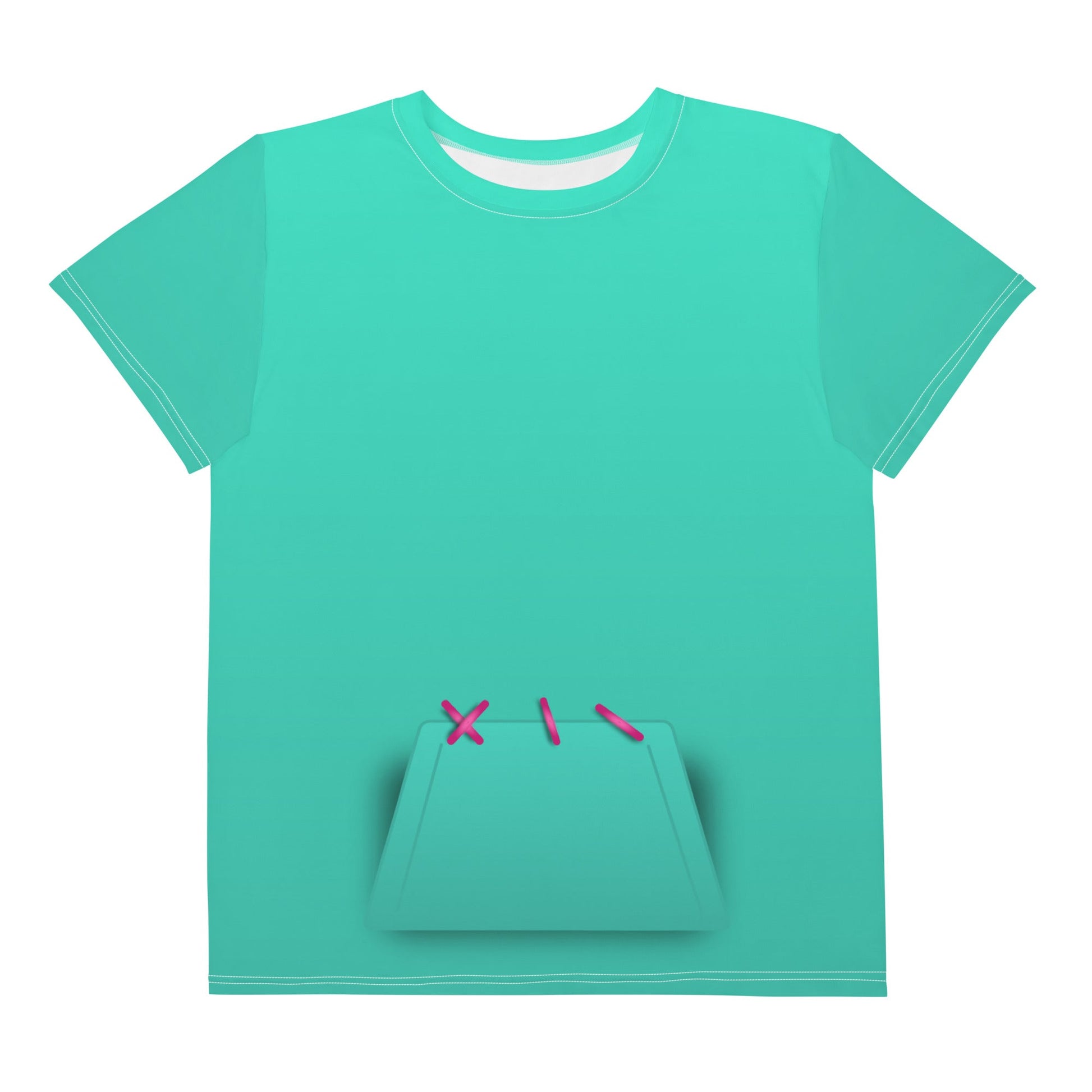 The Glitch Racer Youth crew neck t-shirt character styledisney costumedisney trip style#tag4##tag5##tag6#