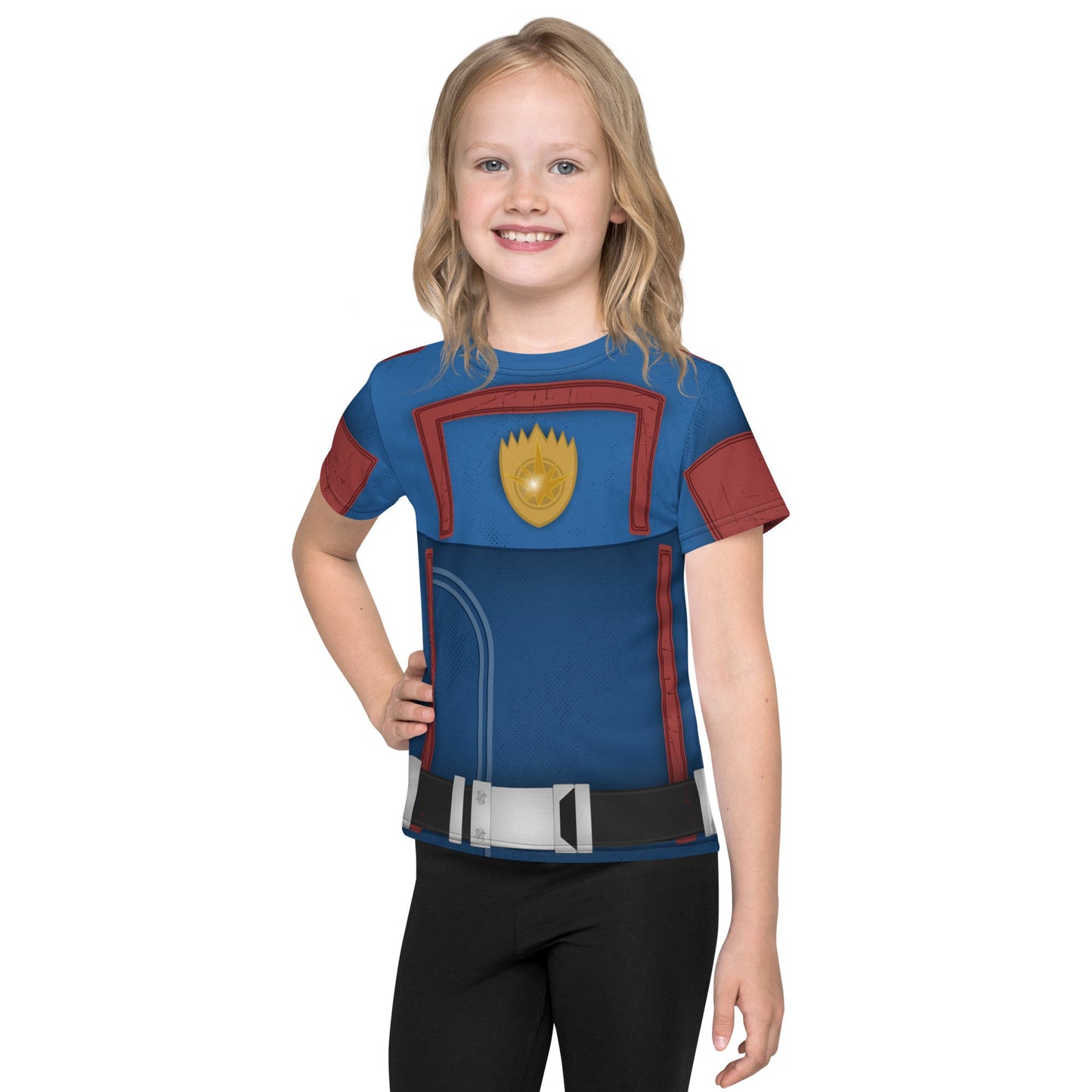 The Guardian Kids crew neck t-shirt All Over PrintavengersKids T-ShirtWrong Lever Clothing