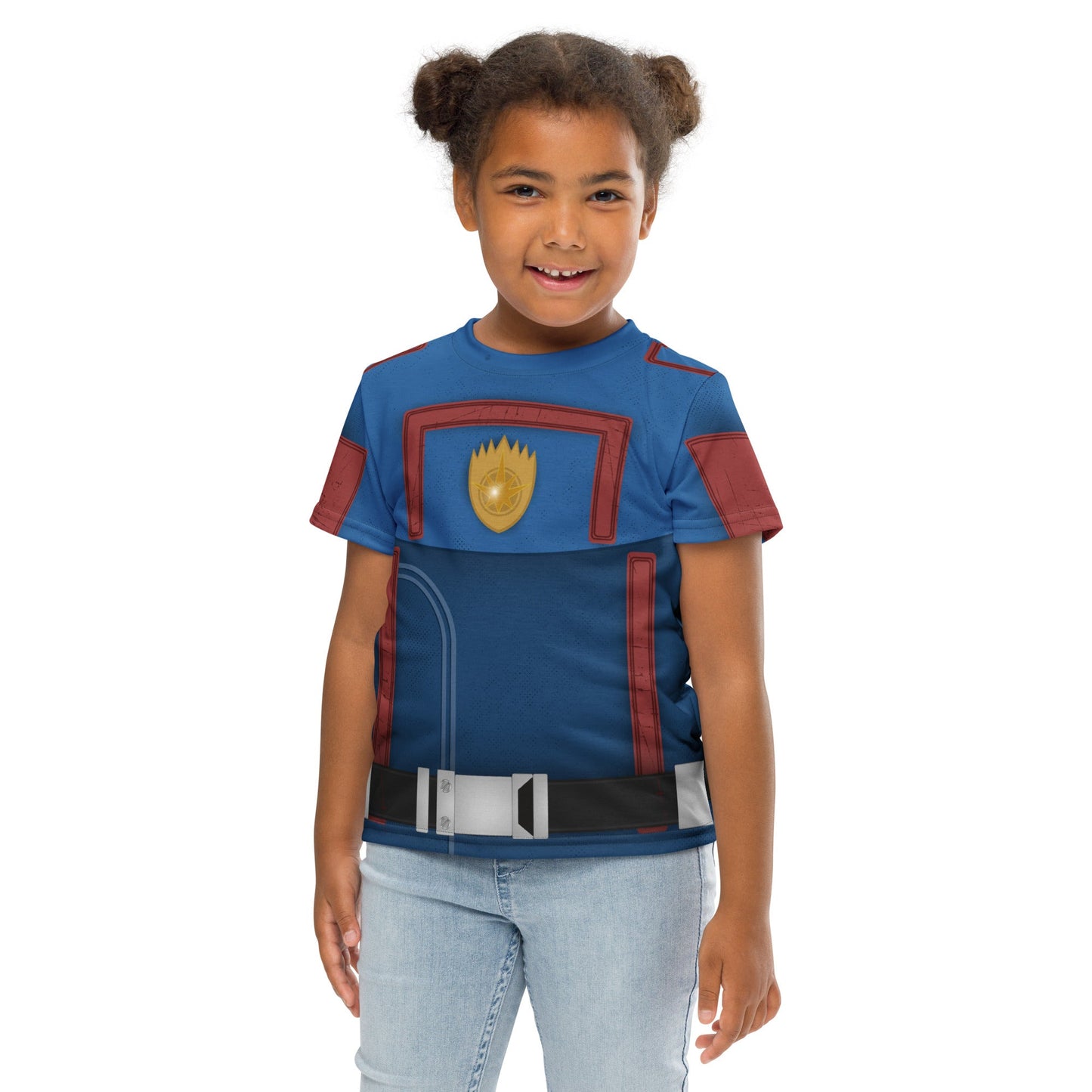 The Guardian Kids crew neck t-shirt All Over PrintavengersKids T-ShirtWrong Lever Clothing