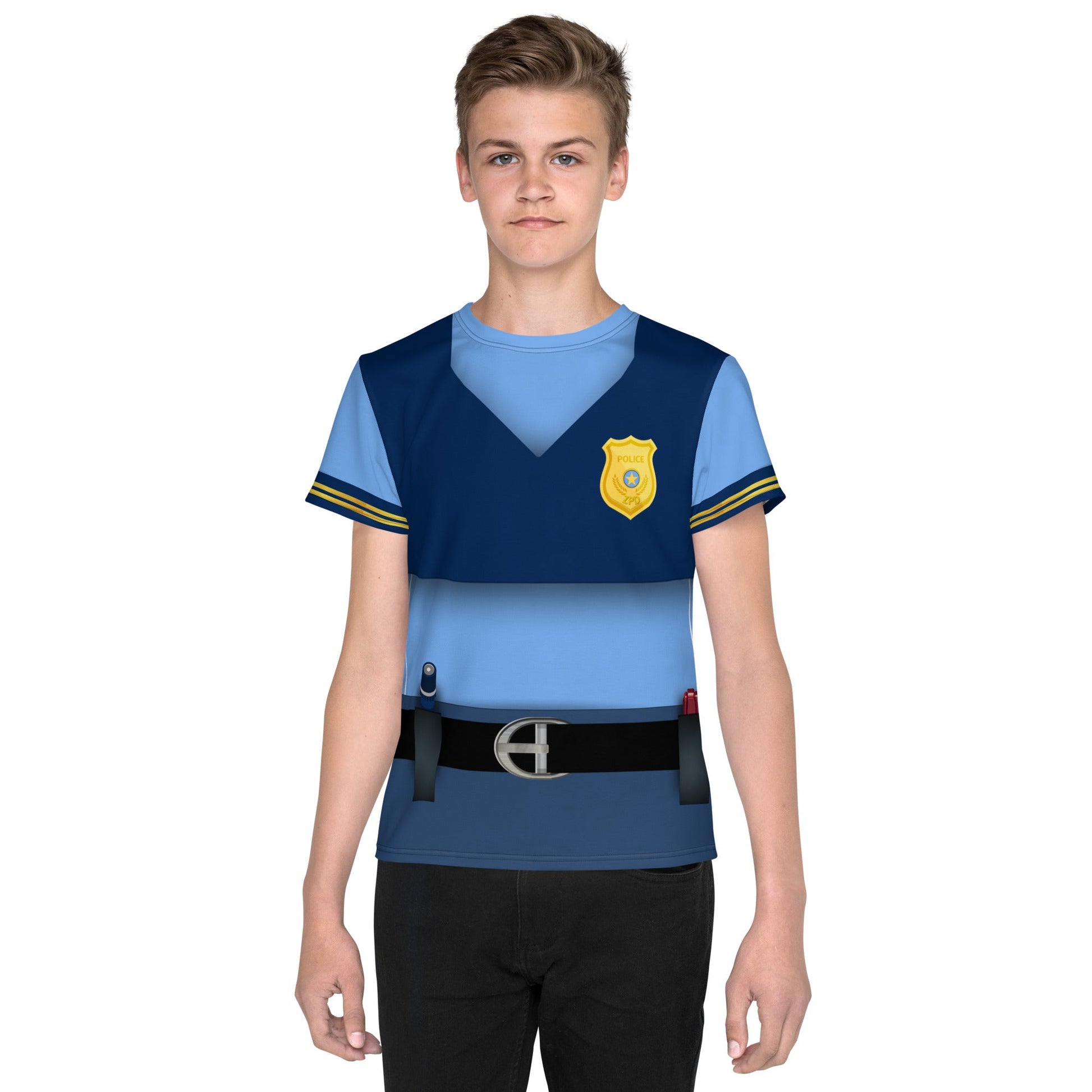 The Hopps Youth crew neck t-shirt cosplaydisney boundingdisney cosplay#tag4##tag5##tag6#
