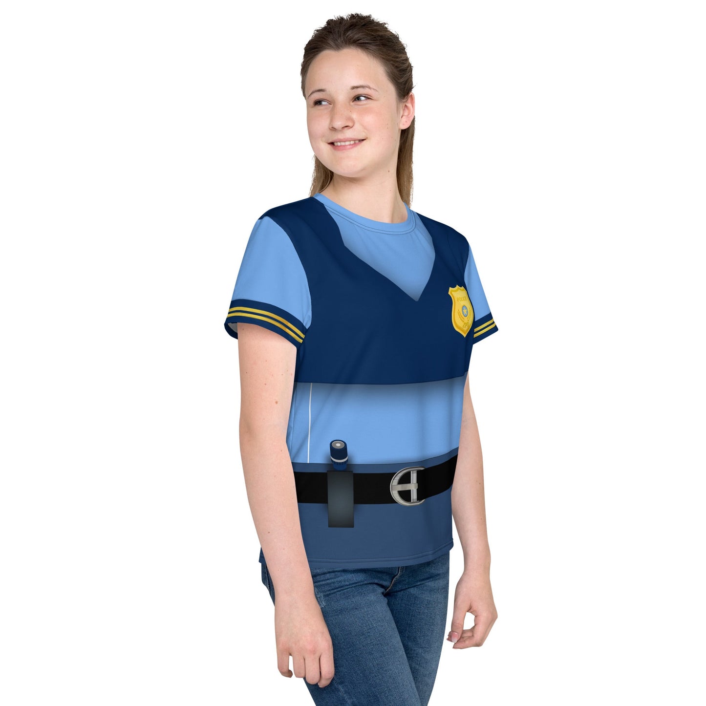 The Hopps Youth crew neck t-shirt cosplaydisney boundingdisney cosplay#tag4##tag5##tag6#