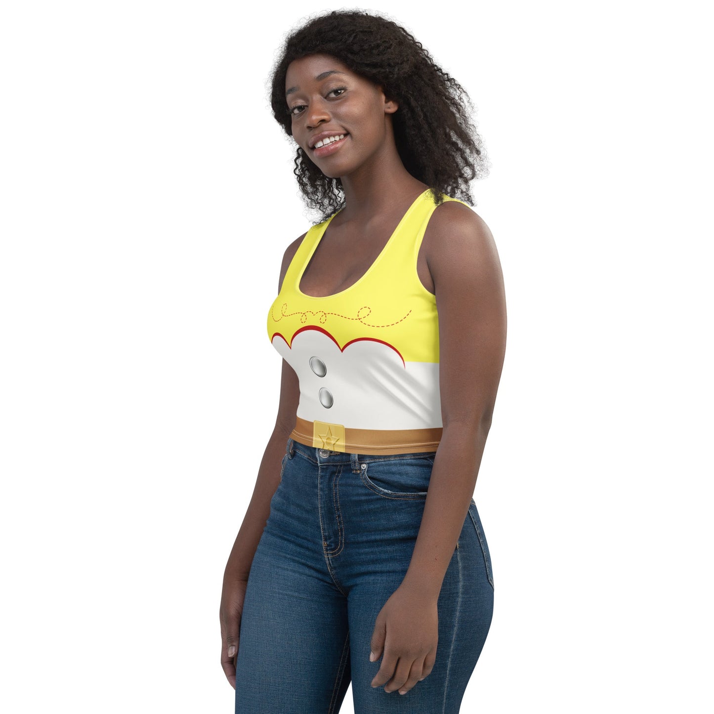 The Jessie Crop Top adult disney costumeAOP ClothingAdult T-ShirtWrong Lever Clothing