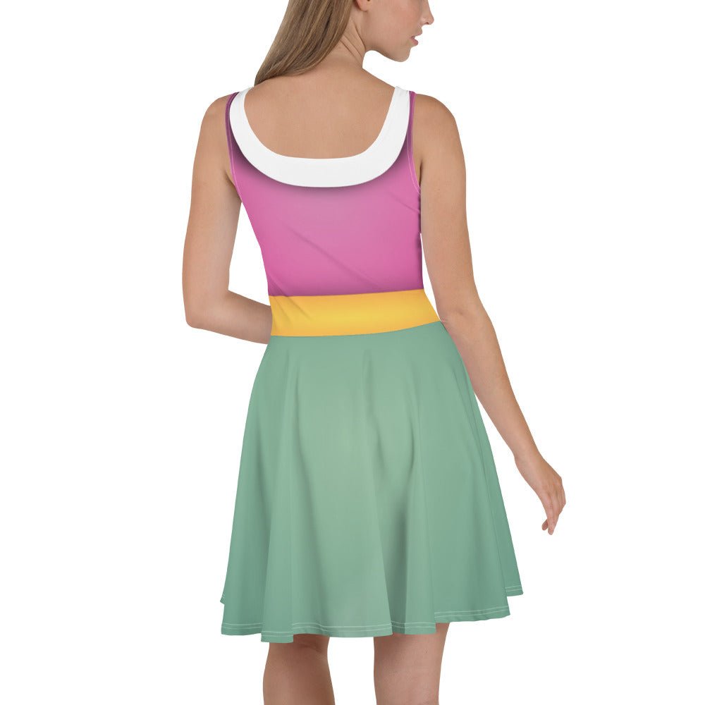The Jolly Mouse Skater Dress adult disneychristmasSkater DressLittle Lady Shay Boutique
