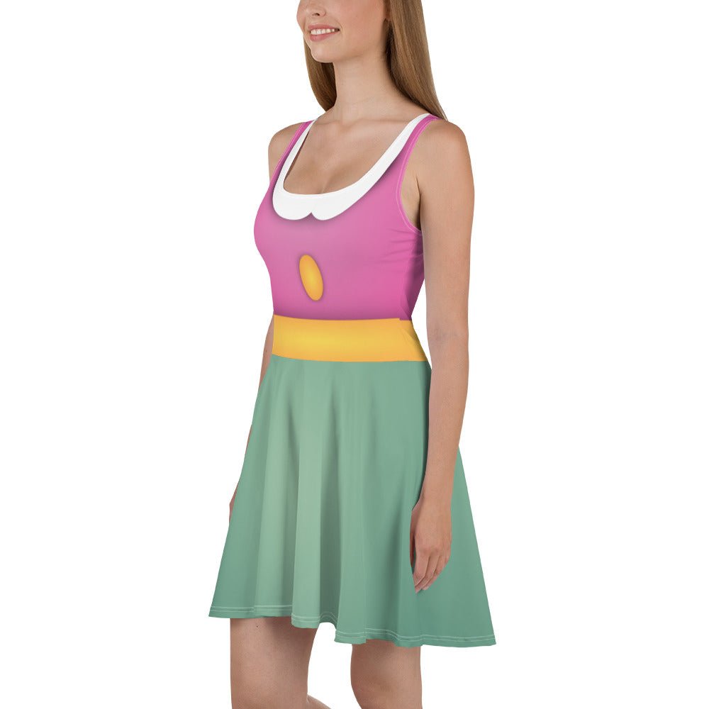 The Jolly Mouse Skater Dress adult disneychristmasSkater DressLittle Lady Shay Boutique