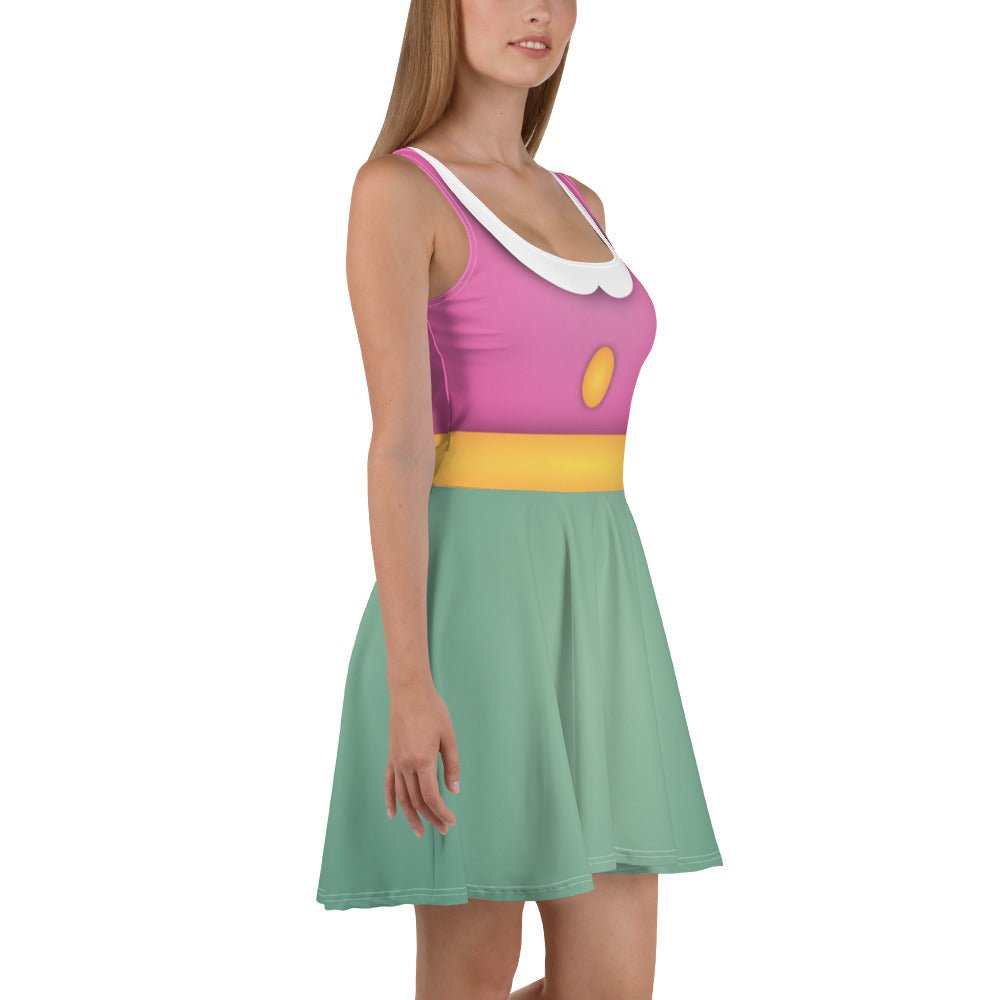 The Jolly Mouse Skater Dress adult disneychristmasSkater DressLittle Lady Shay Boutique