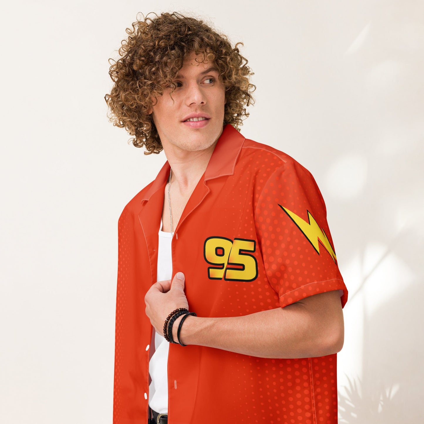 The Ka-Chow Unisex button shirt adult disneyadult shirtAdult T-ShirtLittle Lady Shay Boutique