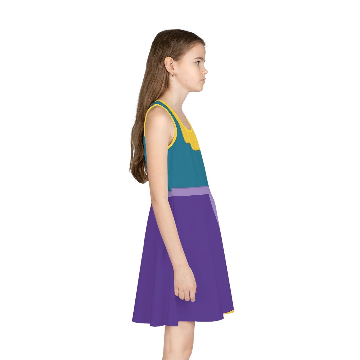 The Kronk Girls' Sleeveless Sundress All Over PrintAOPAOP Clothing#tag4##tag5##tag6#