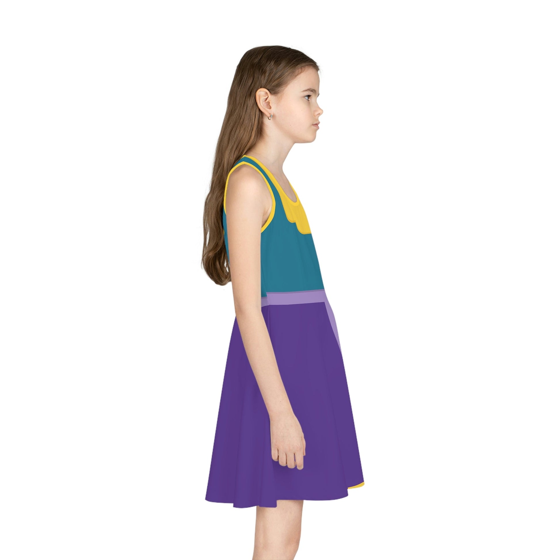 The Kronk Girls' Sleeveless Sundress All Over PrintAOPAOP Clothing#tag4##tag5##tag6#