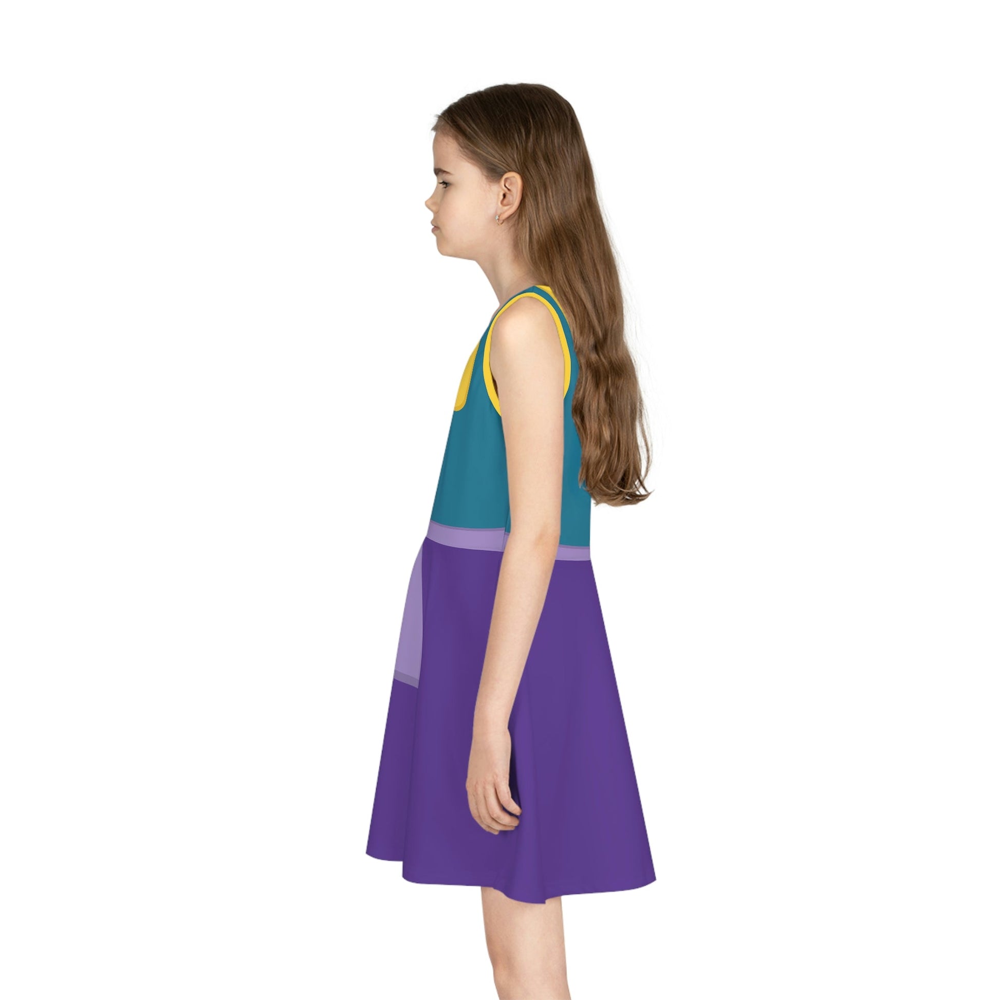 The Kronk Girls' Sleeveless Sundress All Over PrintAOPAOP Clothing#tag4##tag5##tag6#