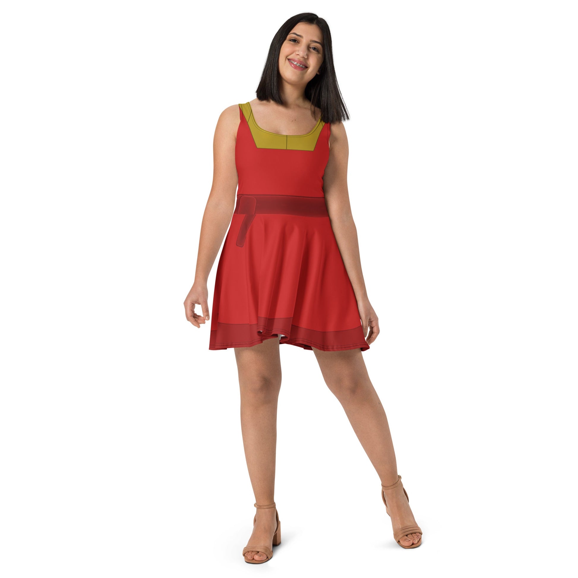 The Kuzco Skater Dress 90s movieadult disneyadult disney costume#tag4##tag5##tag6#