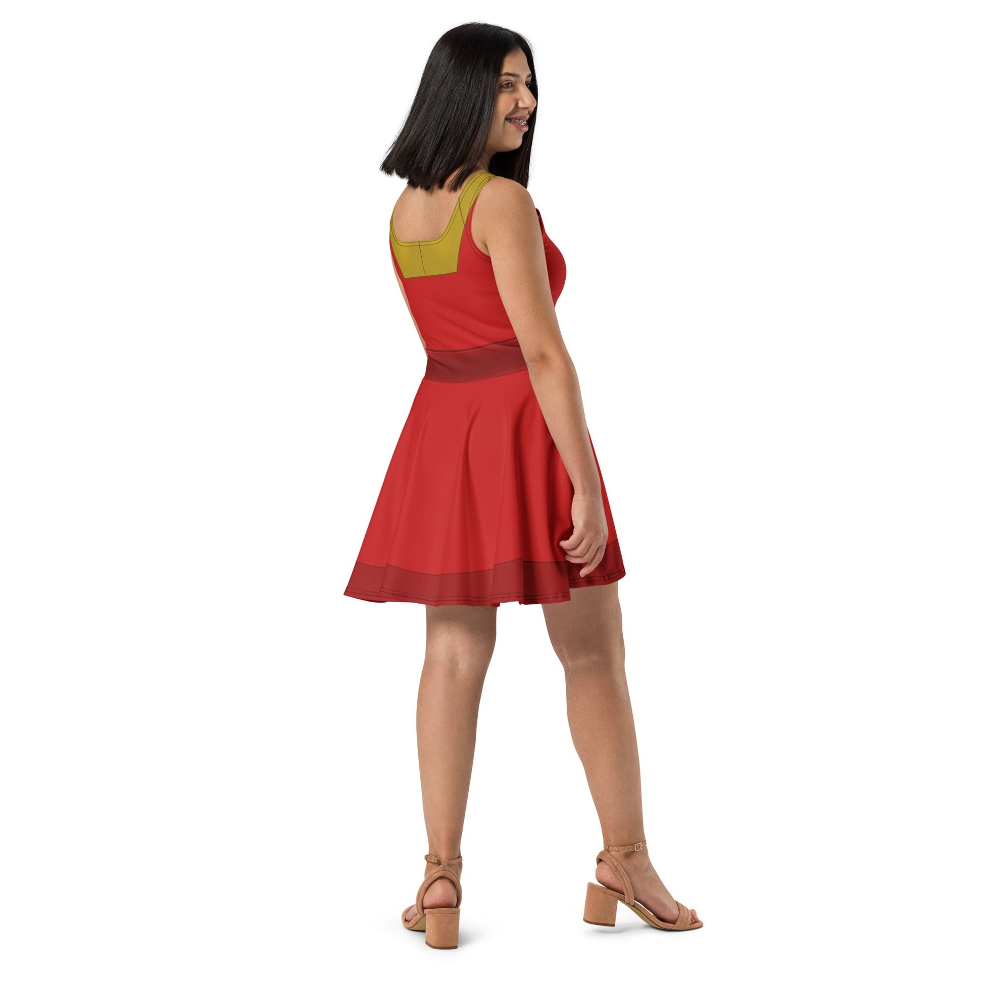 The Kuzco Skater Dress 90s movieadult disneyadult disney costume#tag4##tag5##tag6#