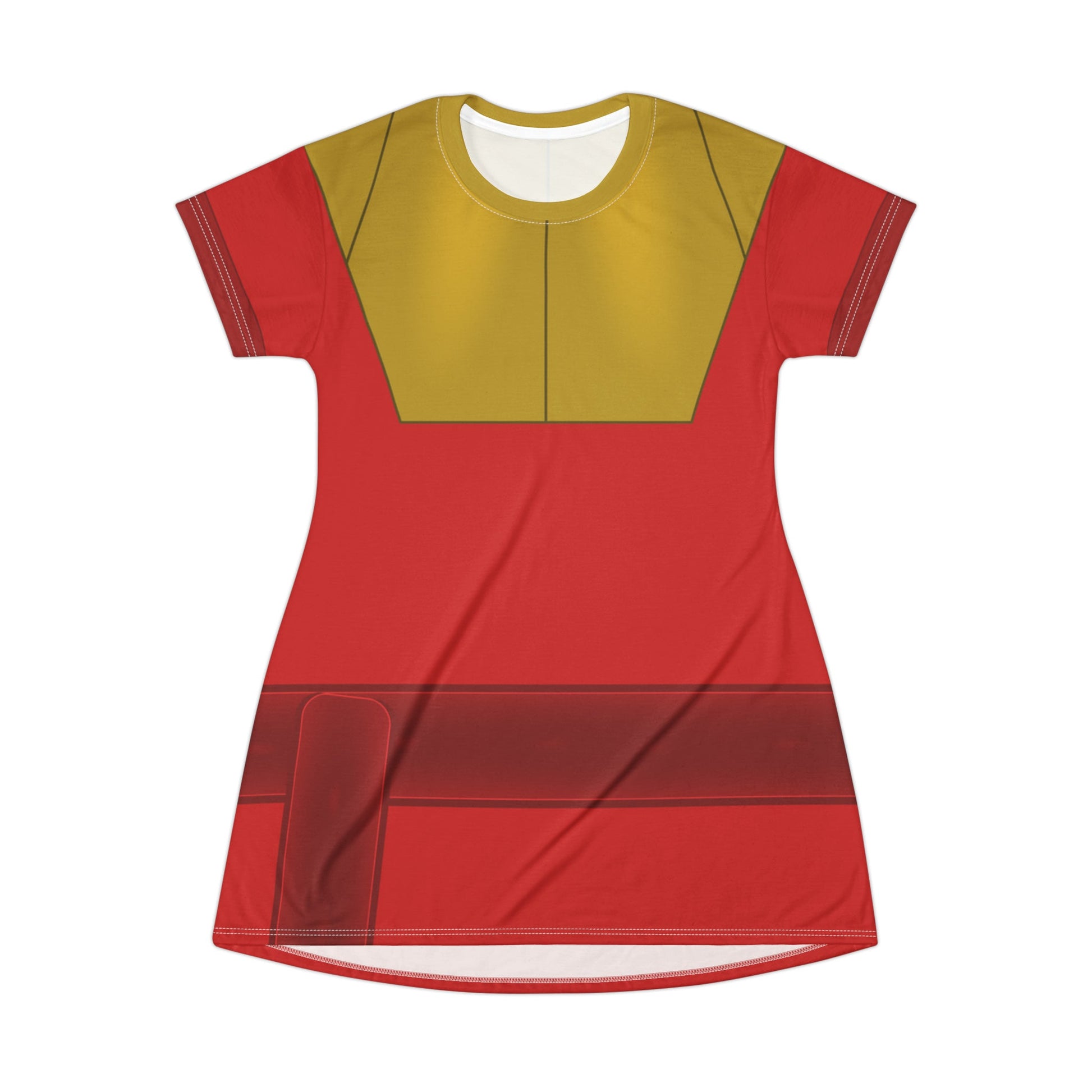 The Kuzco T-Shirt Dress- Cosplay, Bounding adult disneyAll Over PrintAOP#tag4##tag5##tag6#