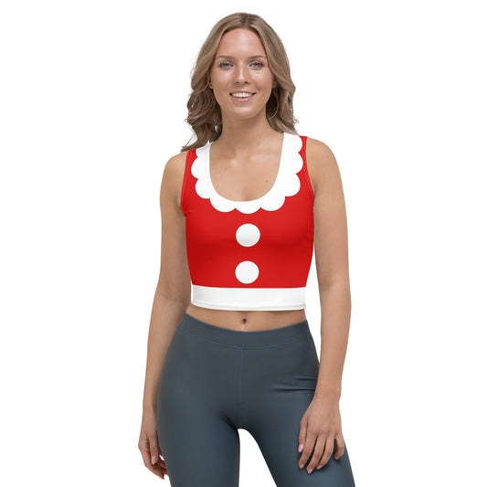 The Lady Mouse Crop Top All Over PrintAOP ClothingWrong Lever Clothing