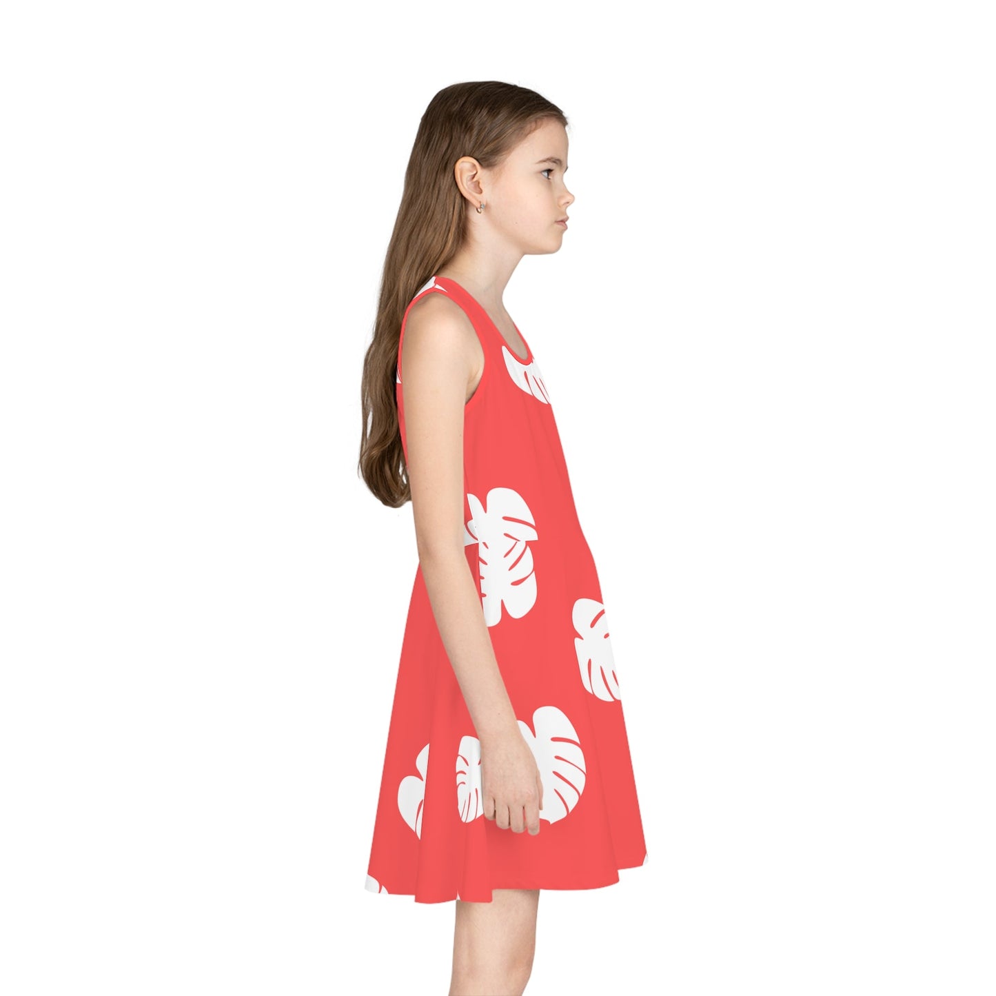 The Lilo Girls' Sleeveless Sundress All Over PrintAOPAOP Clothing#tag4##tag5##tag6#