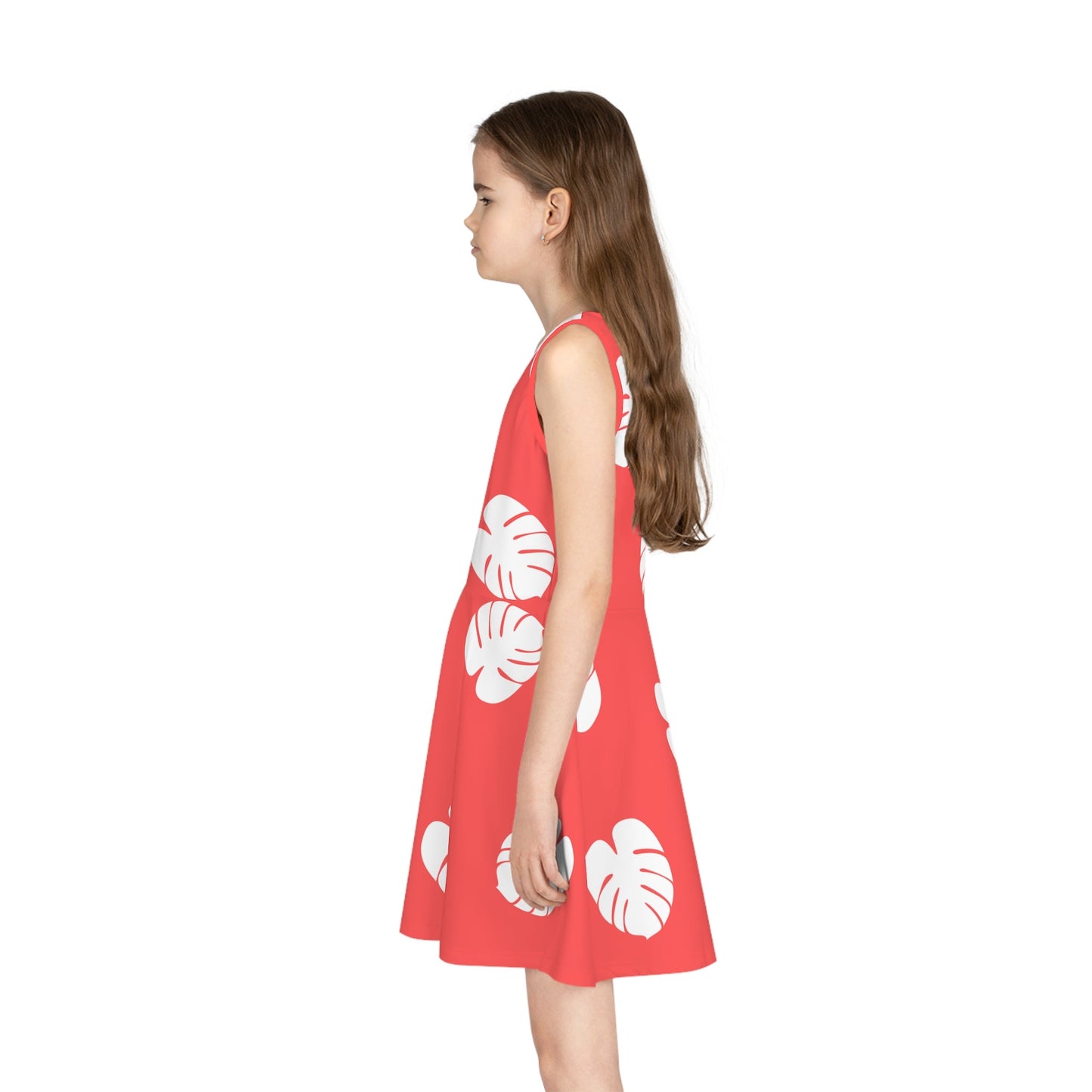 The Lilo Girls' Sleeveless Sundress All Over PrintAOPAOP Clothing#tag4##tag5##tag6#