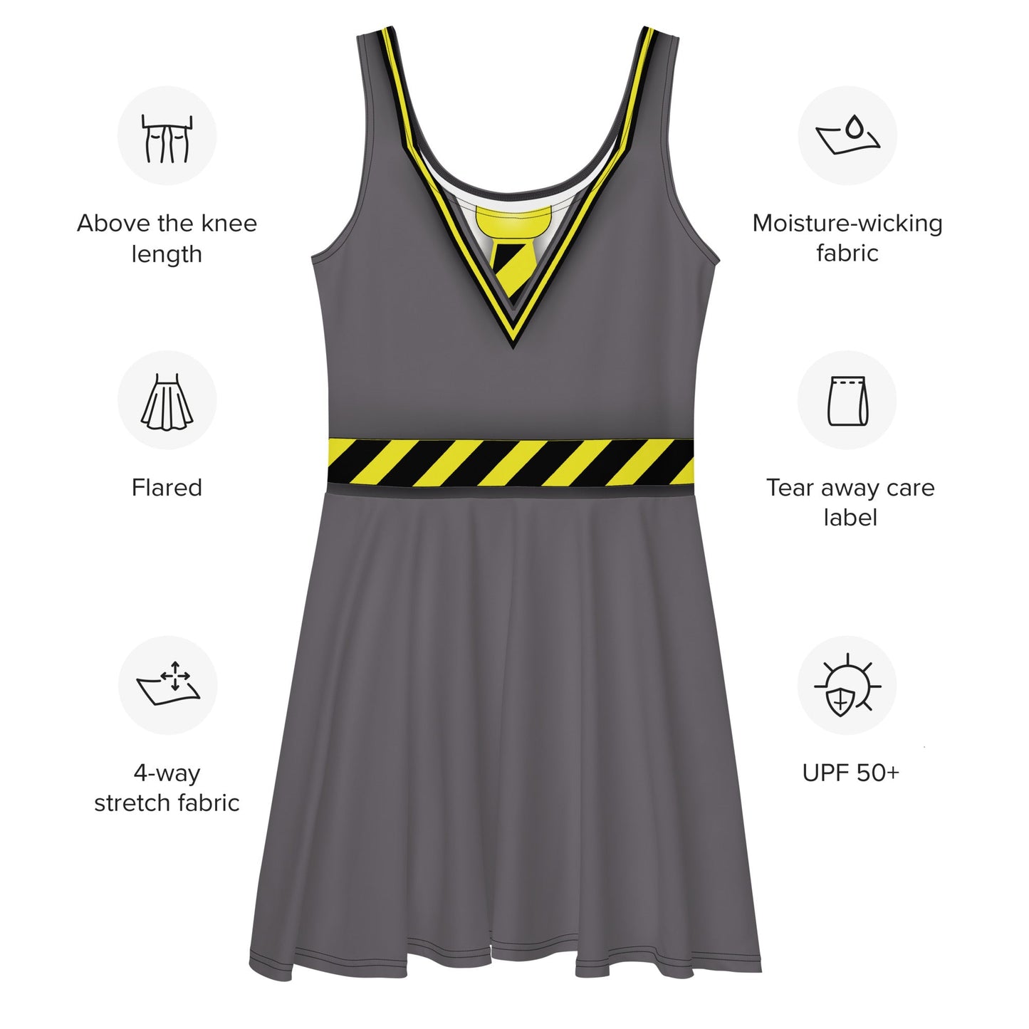 The Loyal House Skater Dress adult costumeadult hogwartsWrong Lever Clothing