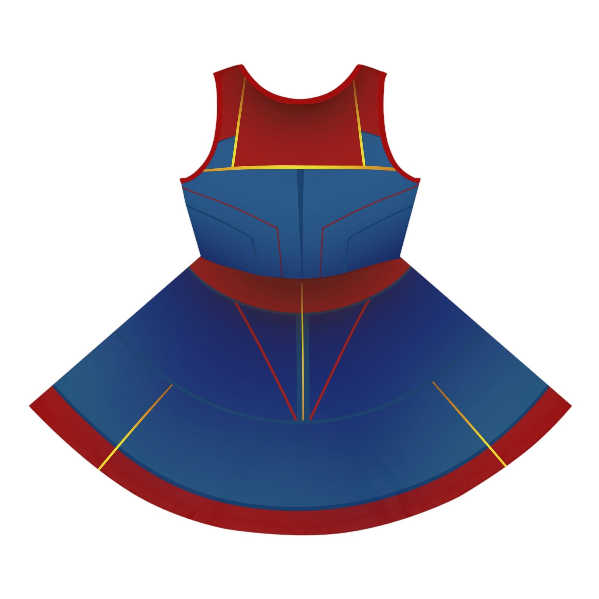 The Marvel Girls' Sleeveless Sundress All Over PrintAOPkids dressLittle Lady Shay Boutique