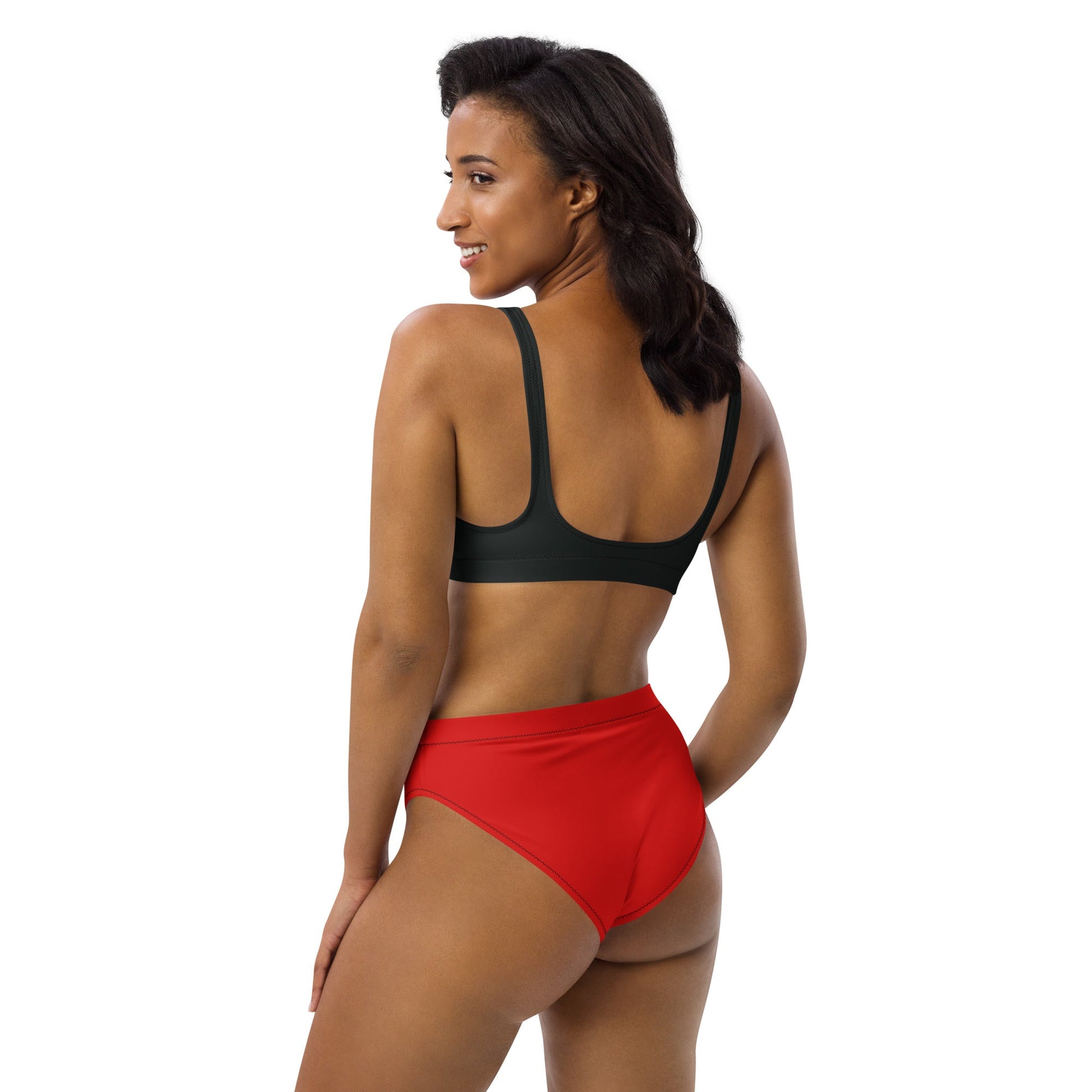 The Mouse Recycled high-waisted bikini adult disneycruise line swimmingWrong Lever Clothing