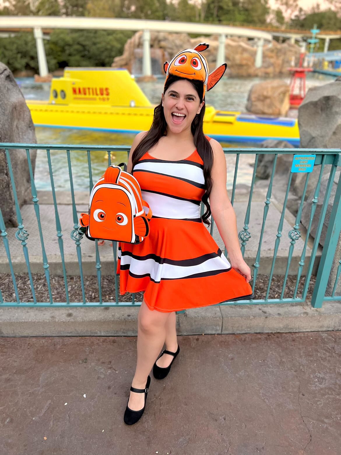 The Nemo Skater Dress cosplaydisney adult styleLittle Lady Shay Boutique