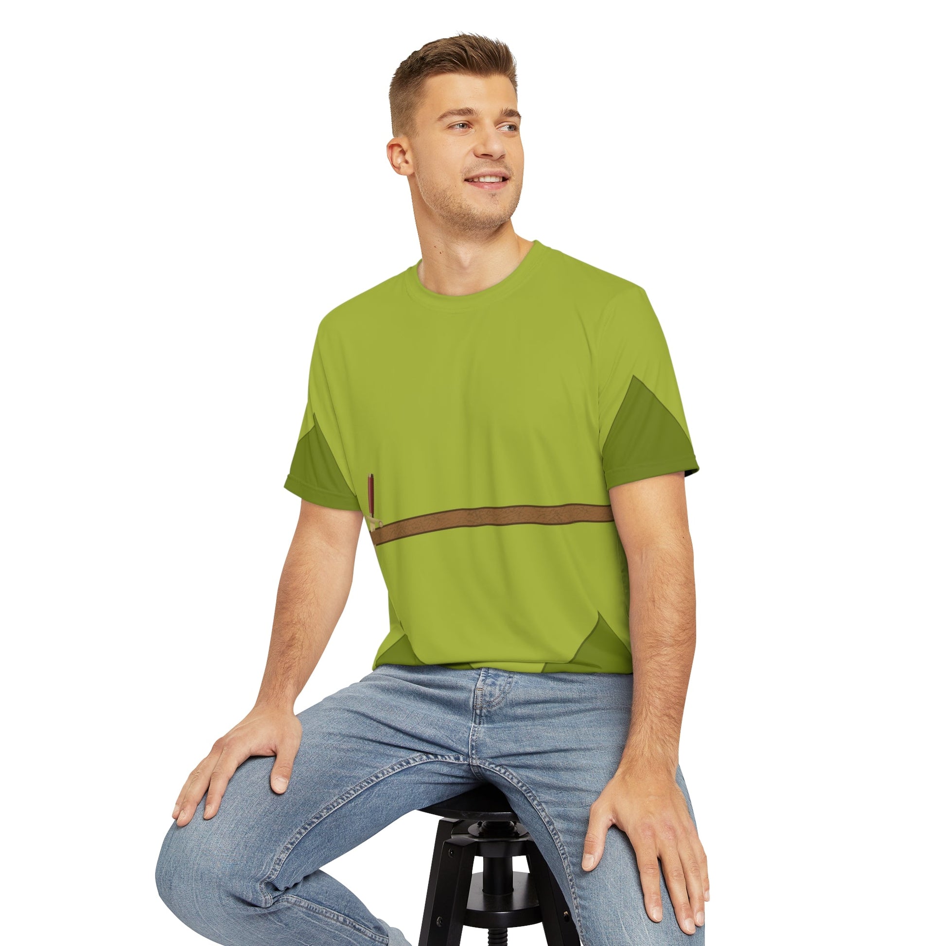 The Pan Unisex Polyester Tee activewearAll Over PrintAdult T-ShirtLittle Lady Shay Boutique