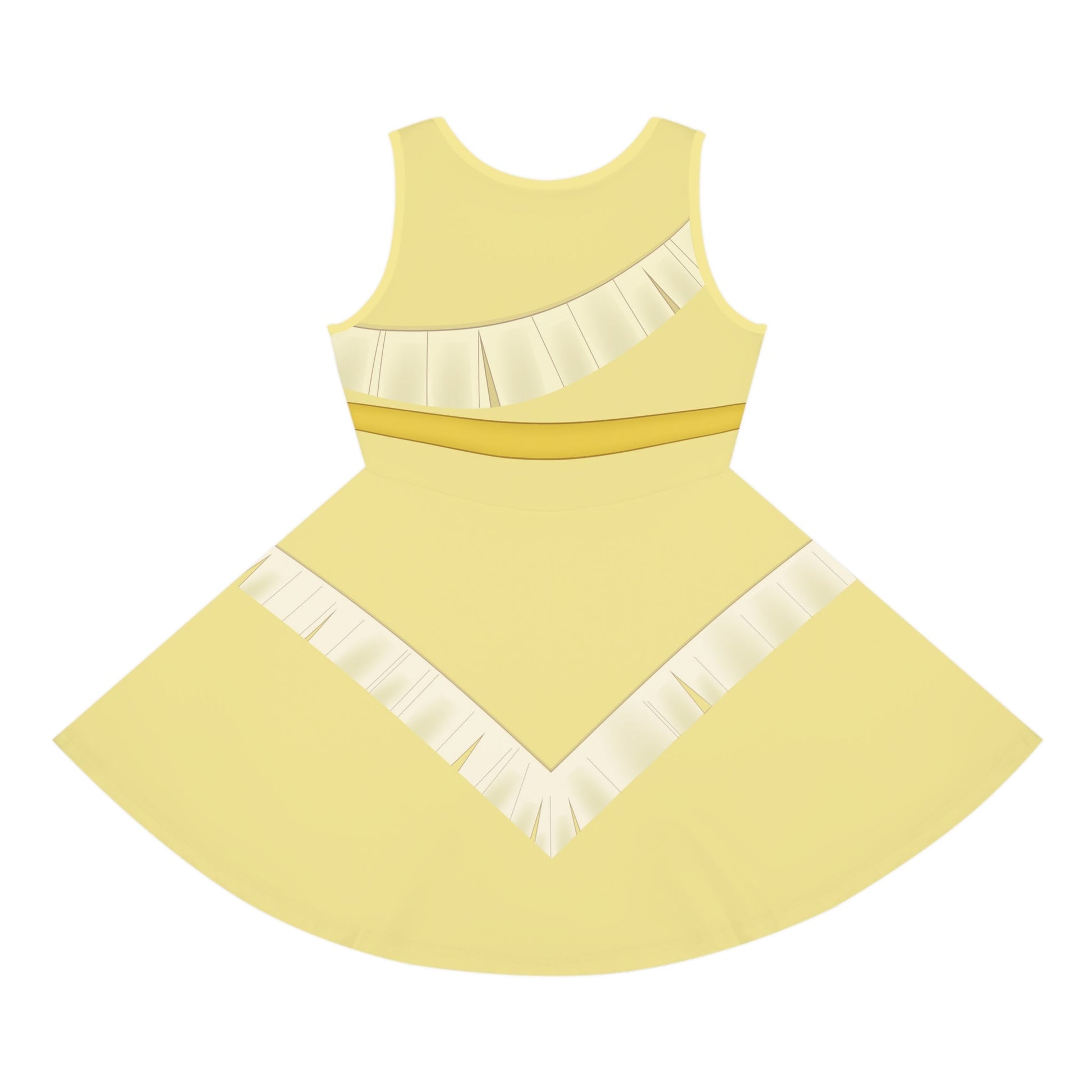 The Pocahontas Inspired Girls' Sleeveless Sundress All Over PrintAOPkids dressLittle Lady Shay Boutique