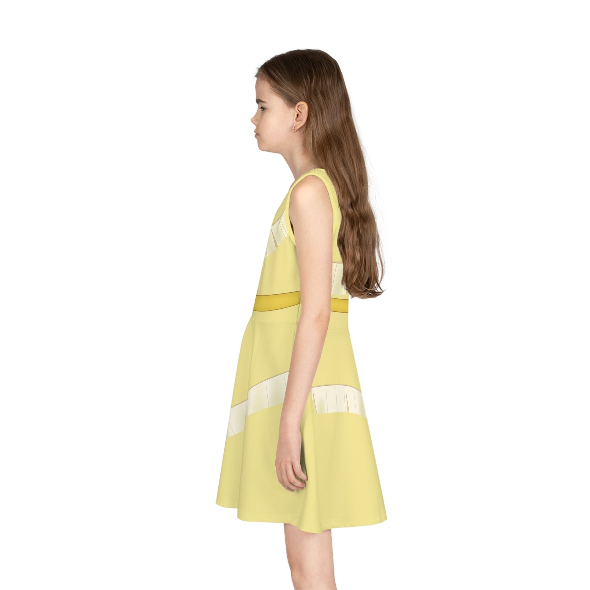 The Pocahontas Inspired Girls' Sleeveless Sundress All Over PrintAOPkids dressLittle Lady Shay Boutique