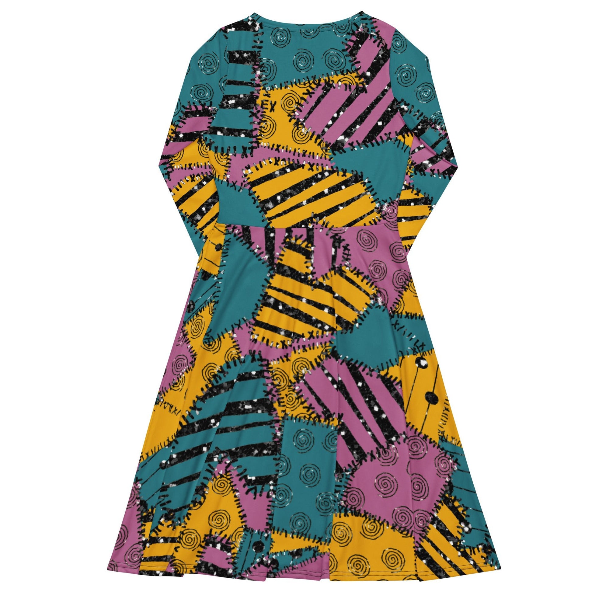 The Sally long sleeve midi dress disney costumedisney halloweenLittle Lady Shay Boutique