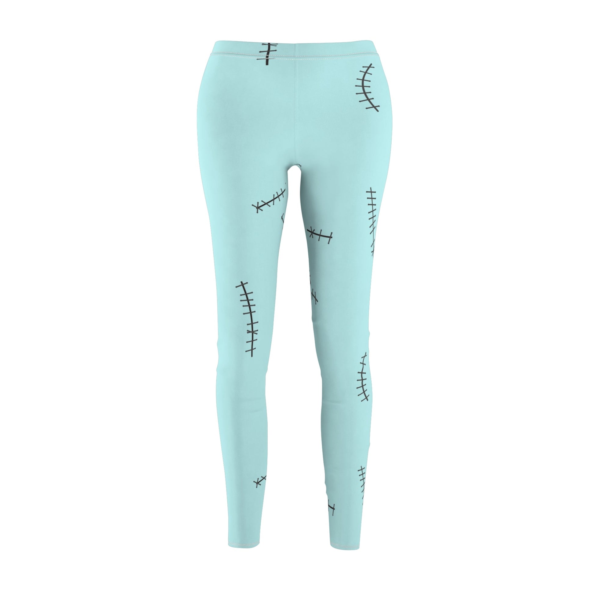 The Sally Women's Casual Leggings ActivewearAll Over PrintAdult LeggingsWrong Lever Clothing