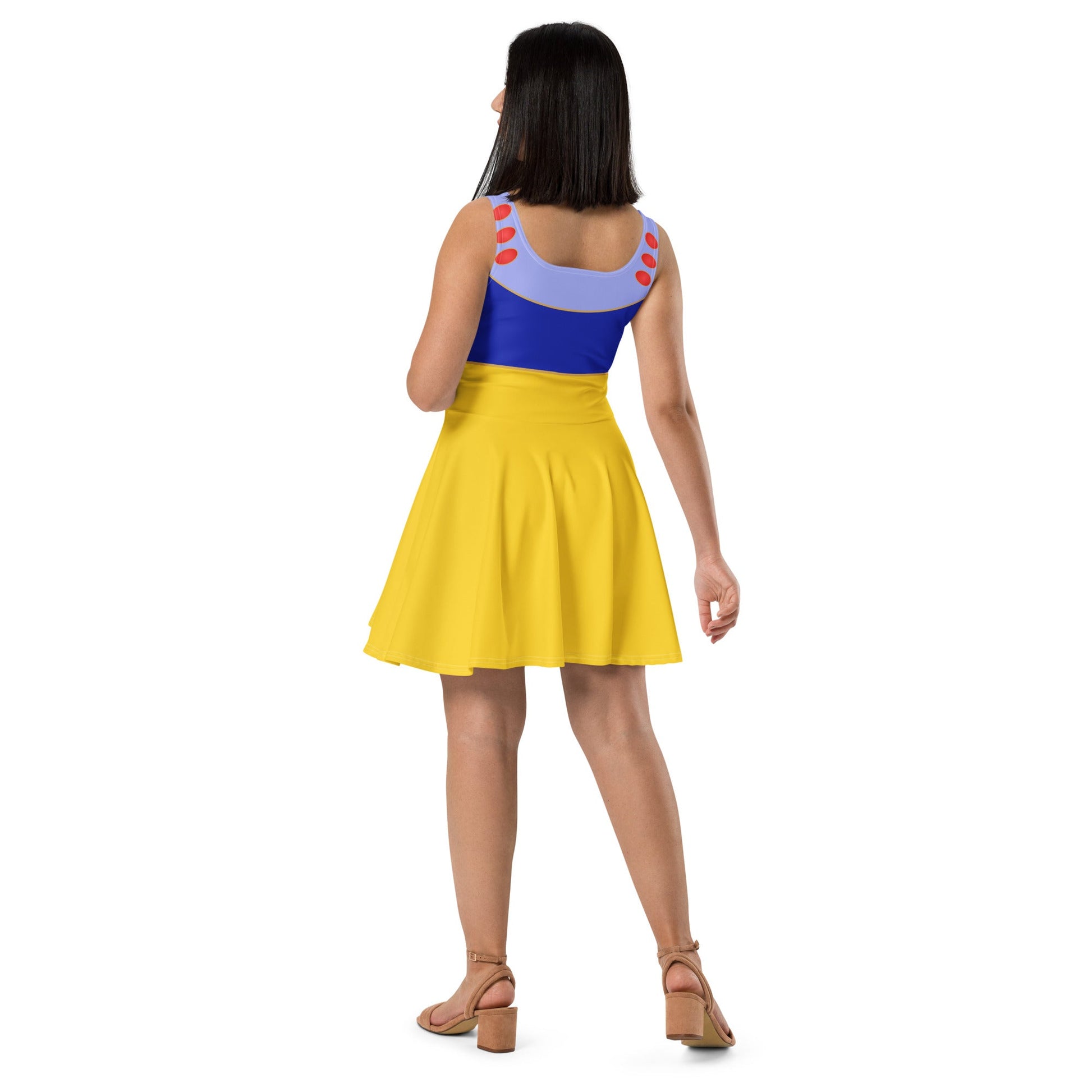 The Snow Skater Dress adult snow whiteathletic princess styleWrong Lever Clothing