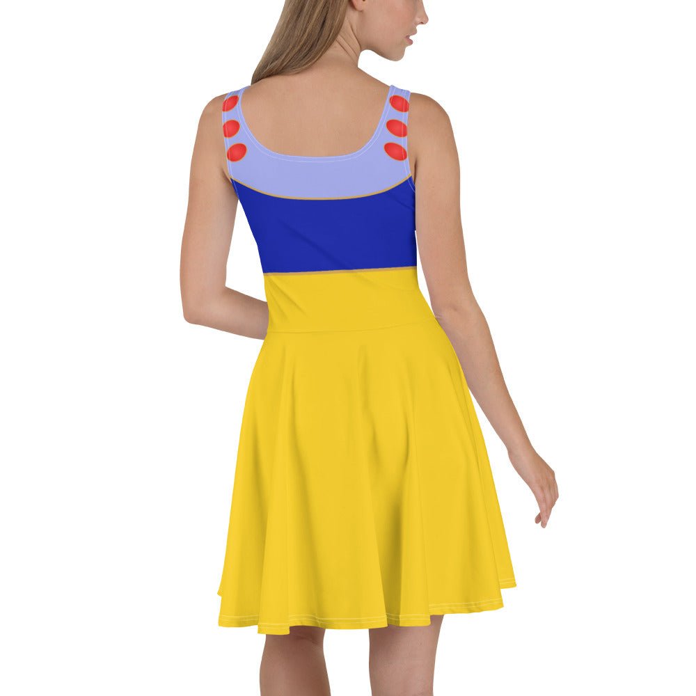 The Snow Skater Dress adult snow whiteathletic princess styleWrong Lever Clothing