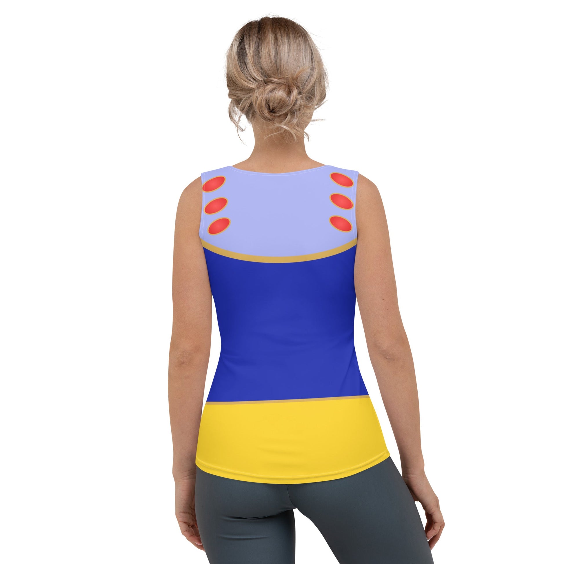 The Snow Tank Top adult snow whiteathletic princess styleWrong Lever Clothing