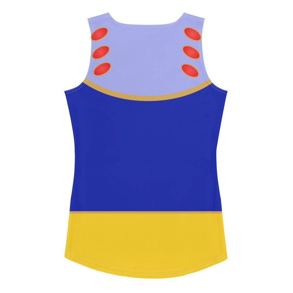 The Snow Tank Top adult snow whiteathletic princess styleWrong Lever Clothing