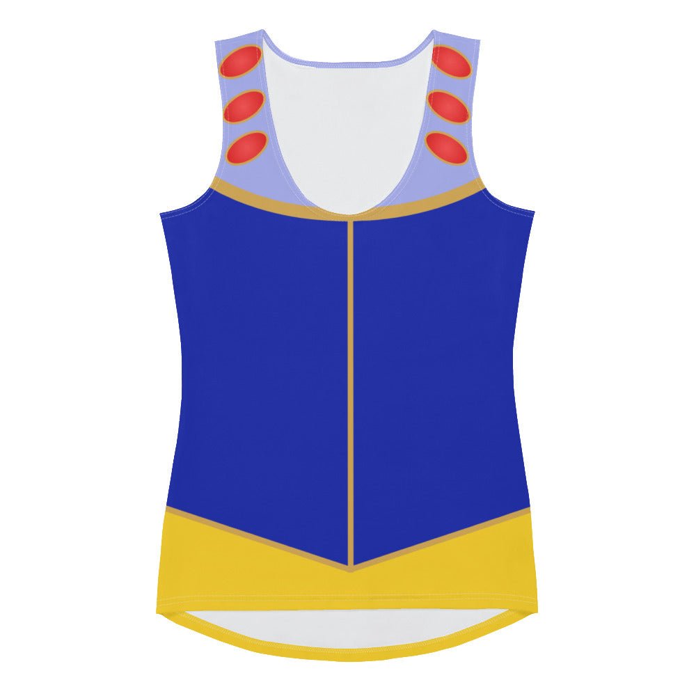 The Snow Tank Top adult snow whiteathletic princess styleWrong Lever Clothing