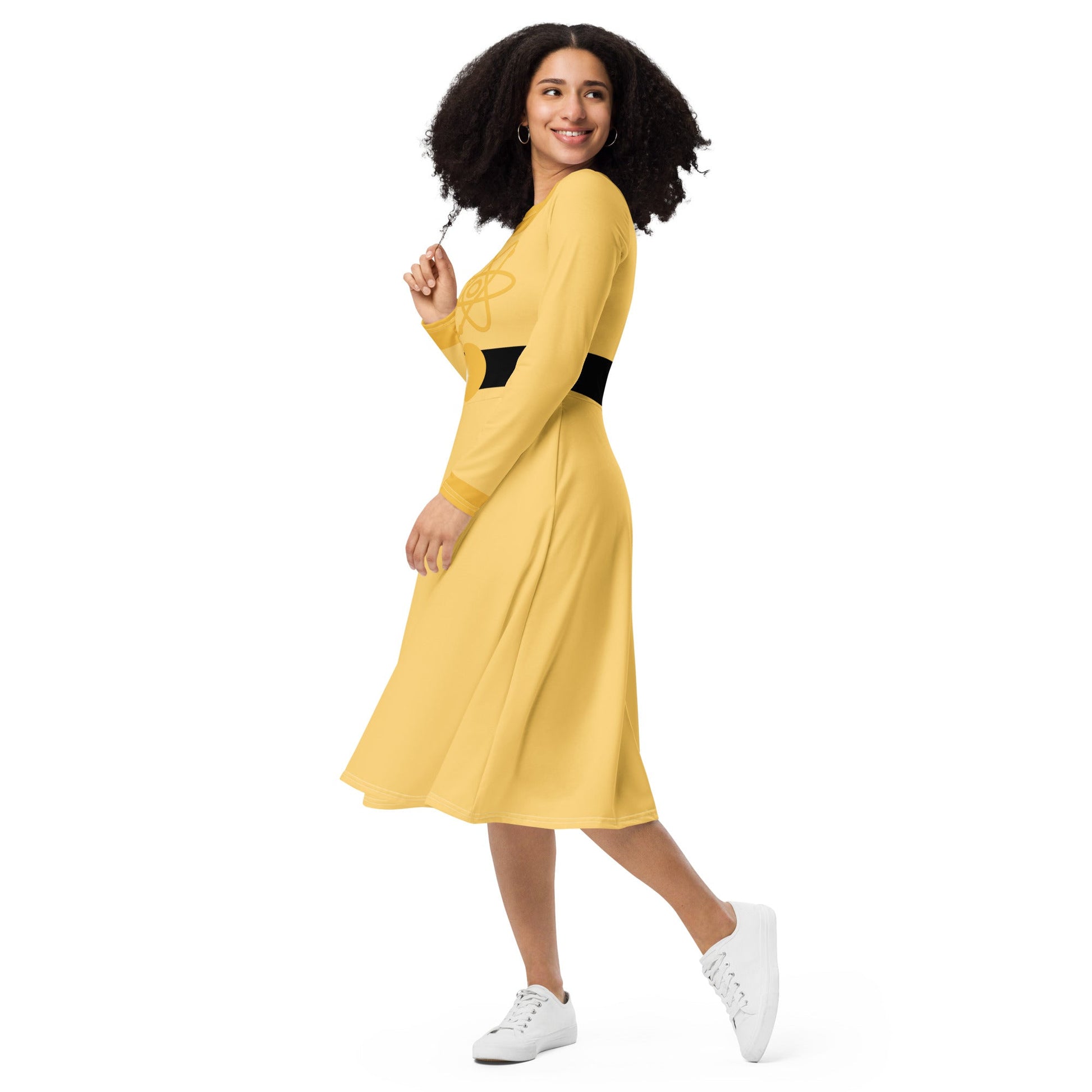 The Stand Out long sleeve midi dress 90s moviedisney adultWrong Lever Clothing