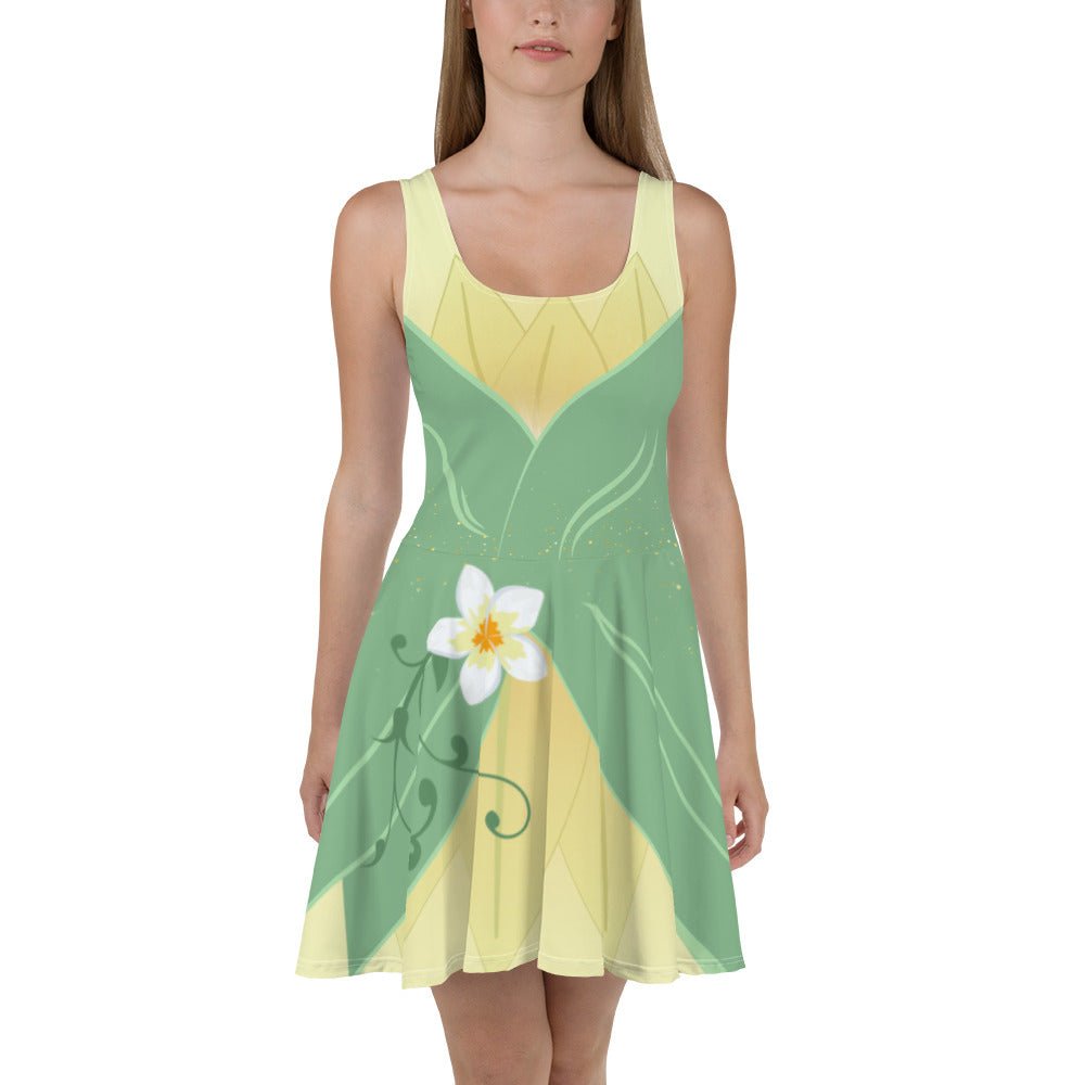 The Tiana Skater Dress 100 years of wonderadult disney princessSkater SkirtLittle Lady Shay Boutique