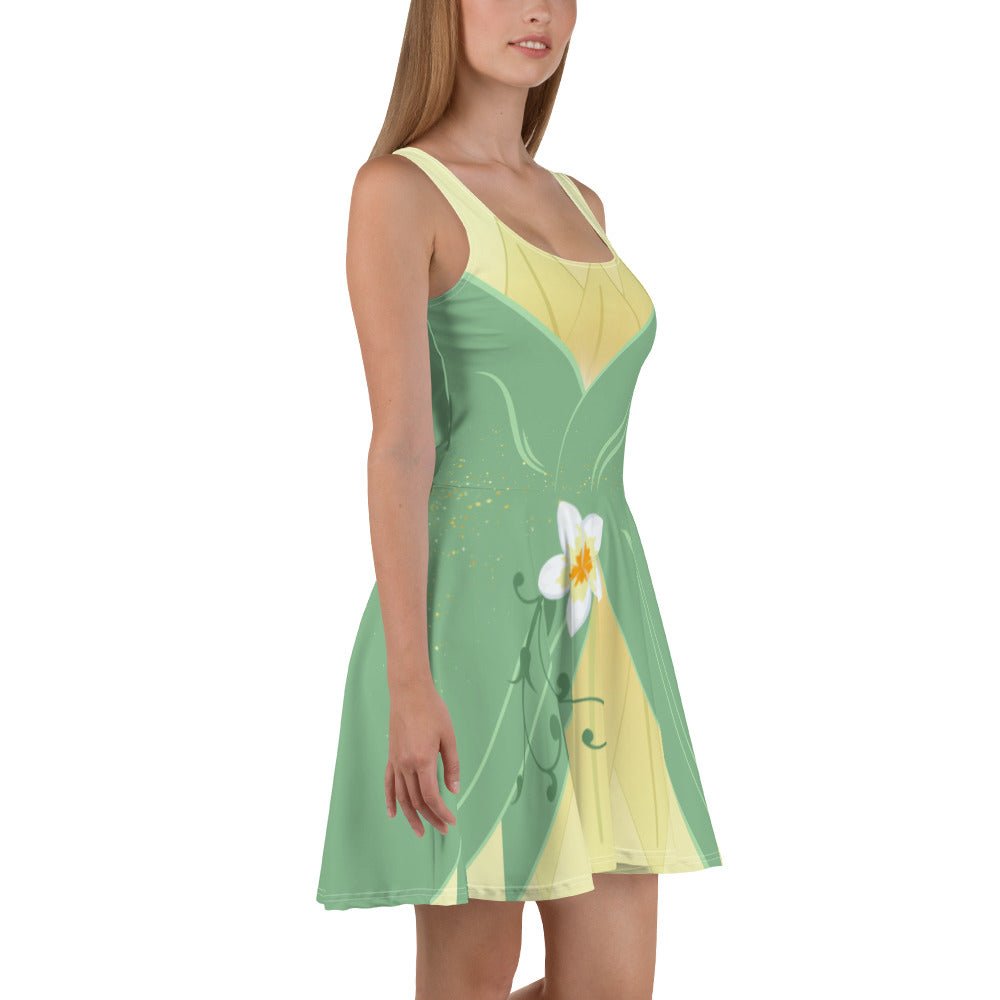 The Tiana Skater Dress 100 years of wonderadult disney princessSkater SkirtLittle Lady Shay Boutique