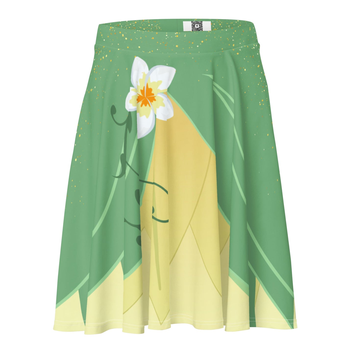 The Tiana Skater Skirt 100 years of wonderadult disney princessSkater SkirtWrong Lever Clothing