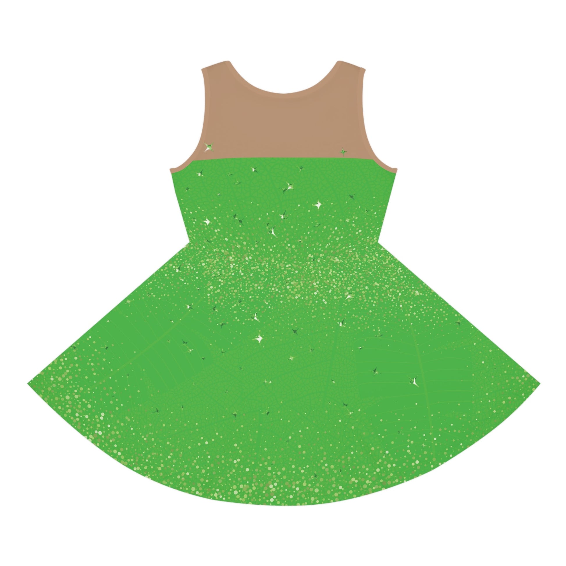 The Tinker Fairy Girls' Sleeveless Sundress All Over PrintAOPAll Over PrintsLittle Lady Shay Boutique