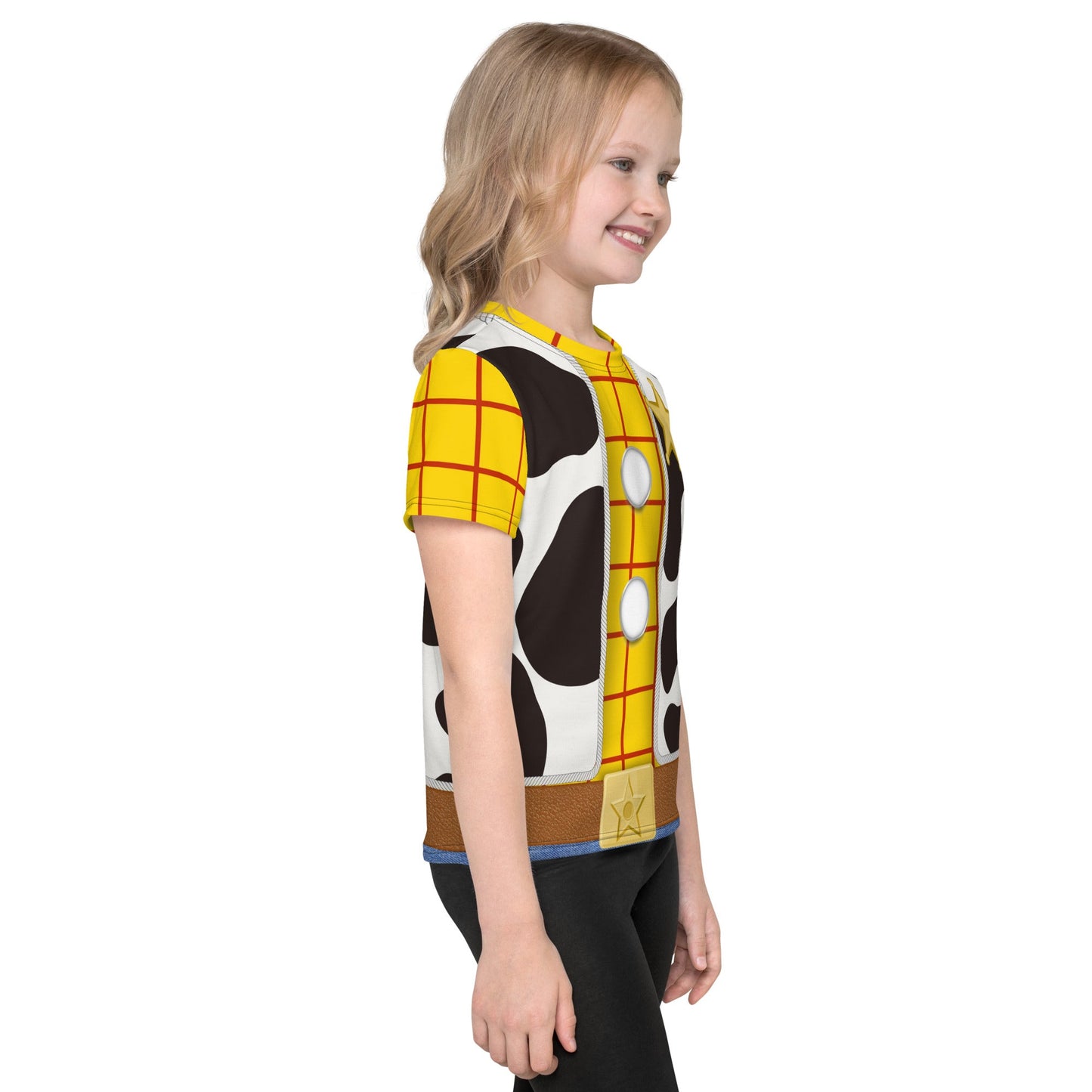 The Toy Cowboy Kids crew neck t-shirt- Cosplay, Bounding, Costume cosplaycowboy topKids T-ShirtWrong Lever Clothing