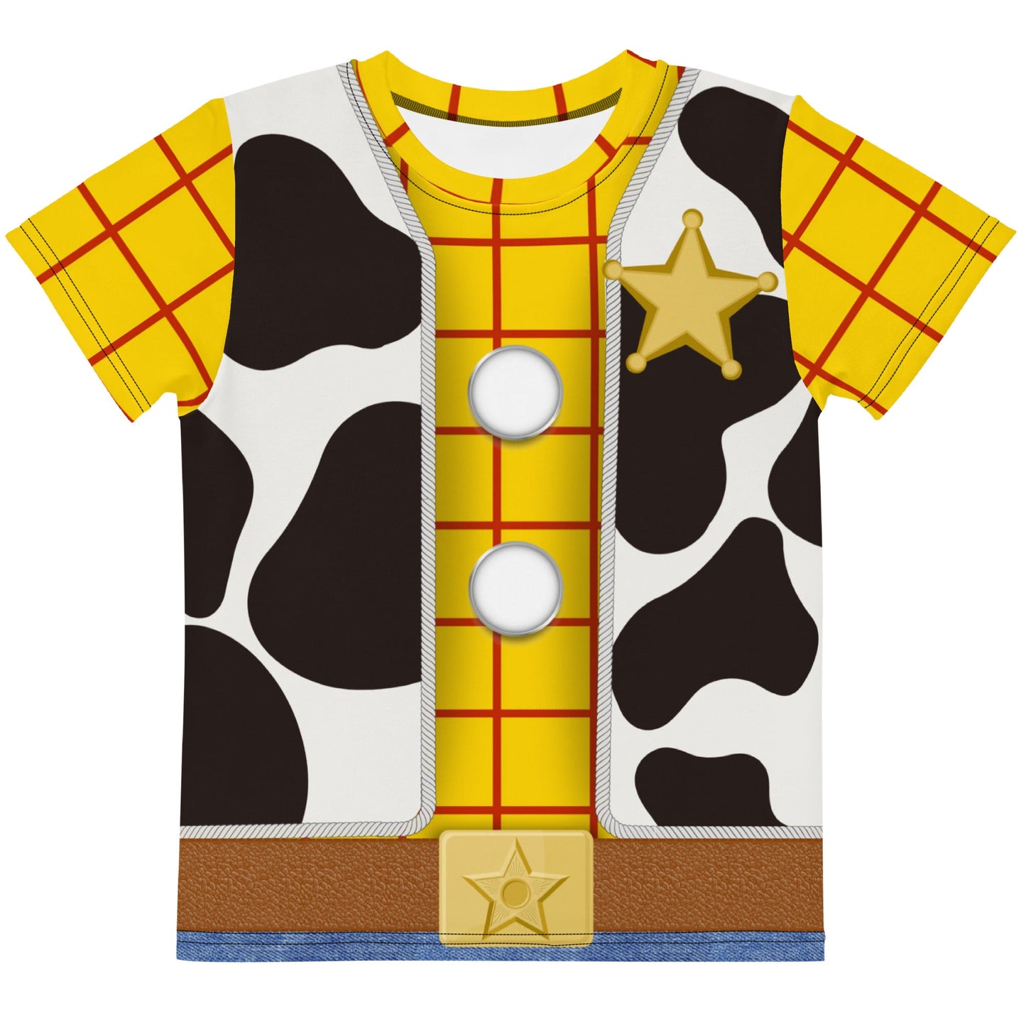The Toy Cowboy Kids crew neck t-shirt- Cosplay, Bounding, Costume cosplaycowboy topKids T-ShirtWrong Lever Clothing