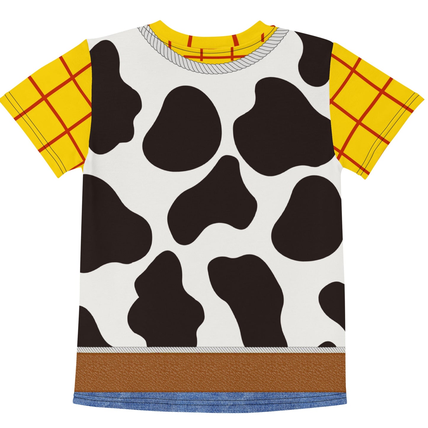 The Toy Cowboy Kids crew neck t-shirt- Cosplay, Bounding, Costume cosplaycowboy topKids T-ShirtWrong Lever Clothing