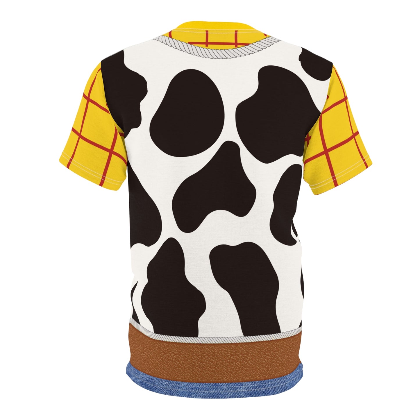 The Toy Cowboy Unisex Tee- Running Costume, Cosplay, Bounding active wearAll Over PrintAdult T-ShirtLittle Lady Shay Boutique