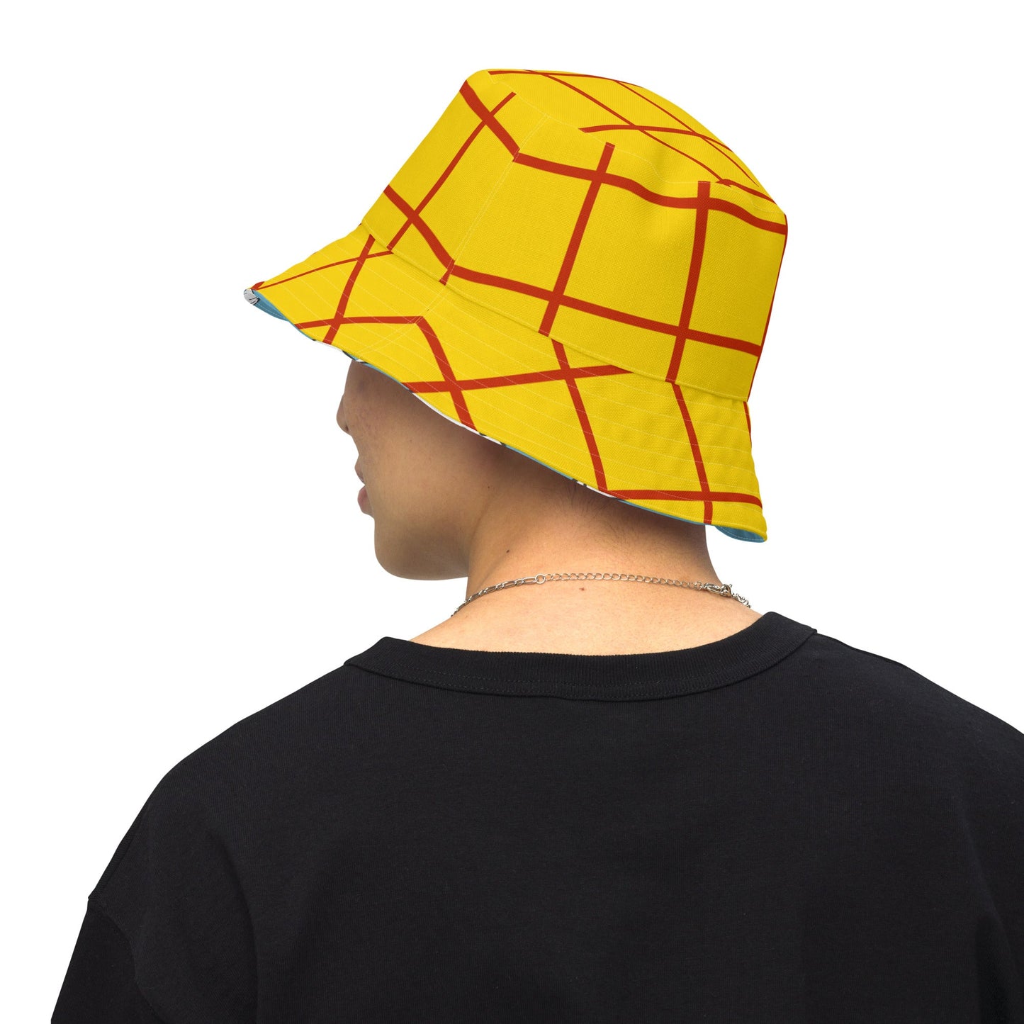 The Toys inspired Reversible bucket hat andy's room cloudsandy's room styleHatLittle Lady Shay Boutique